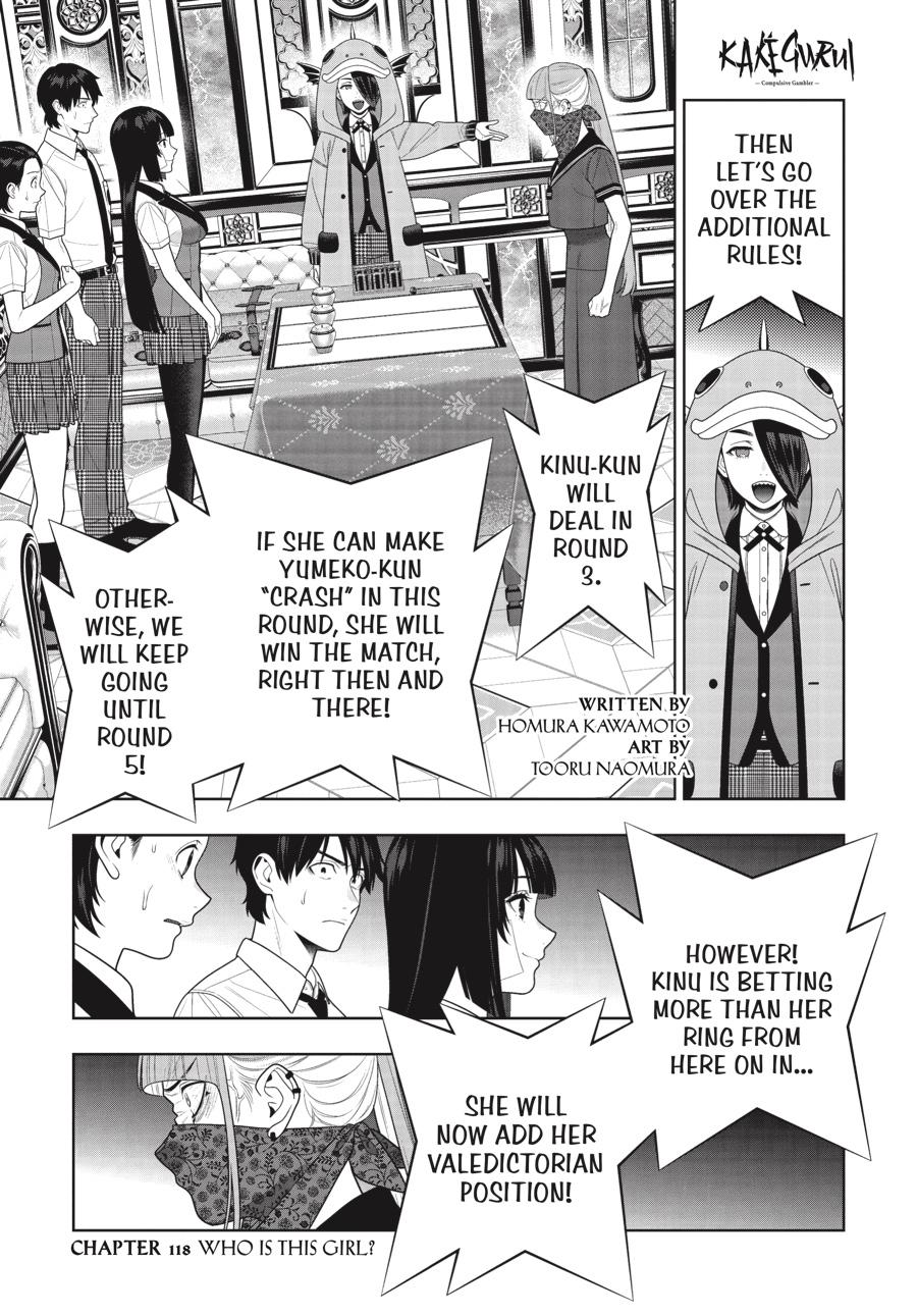 Kakegurui Chap 118 - Next Chap 119