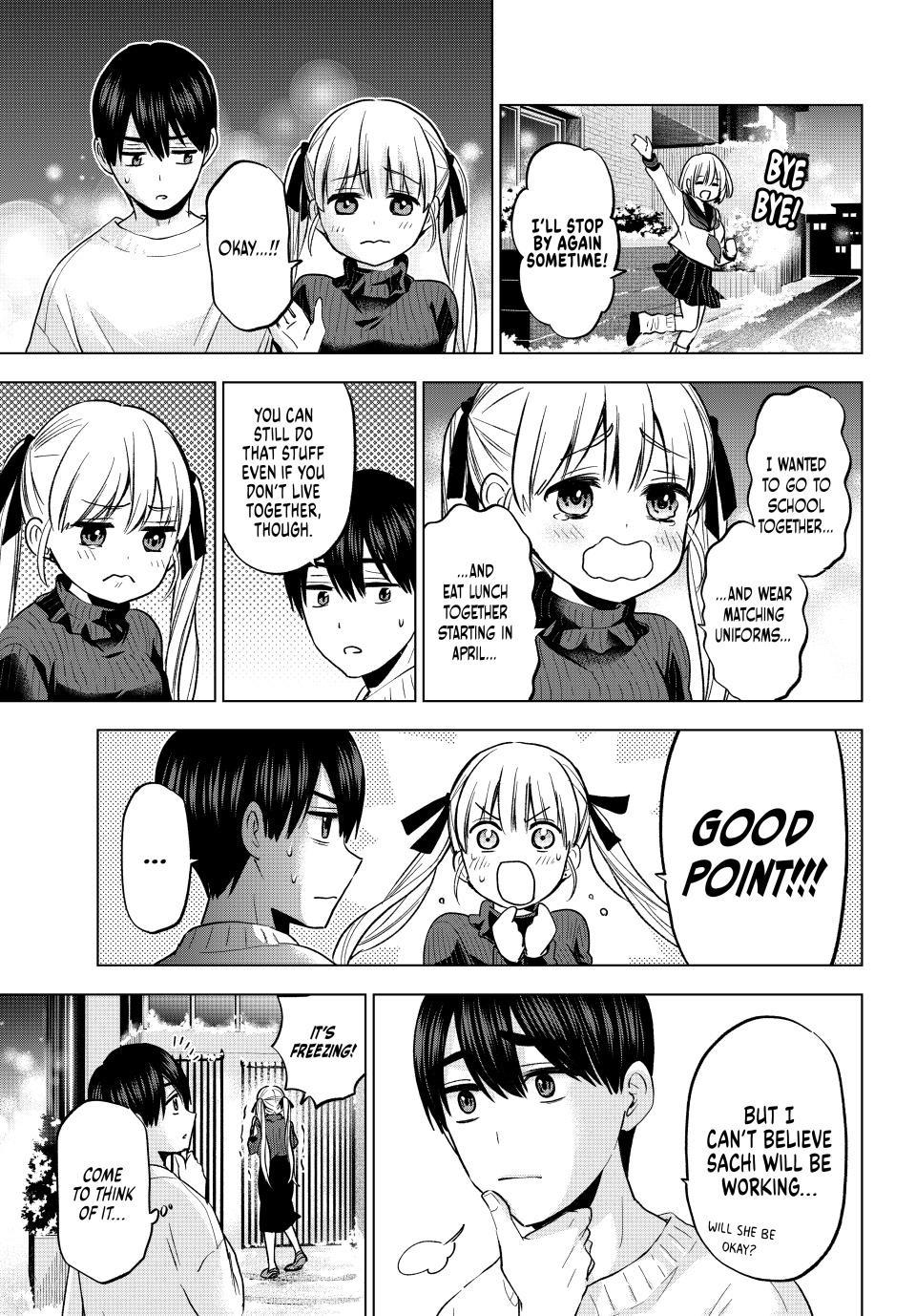 Kakkou no Iinazuke Chap 183 - Next Chap 184
