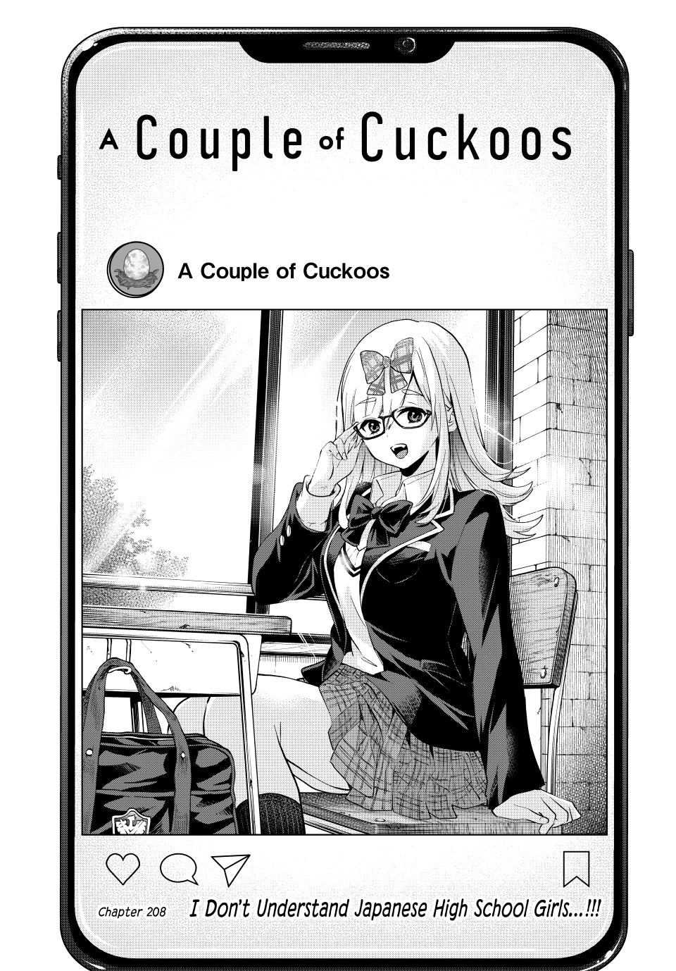 Kakkou no Iinazuke Chap 208 - Next Chap 209