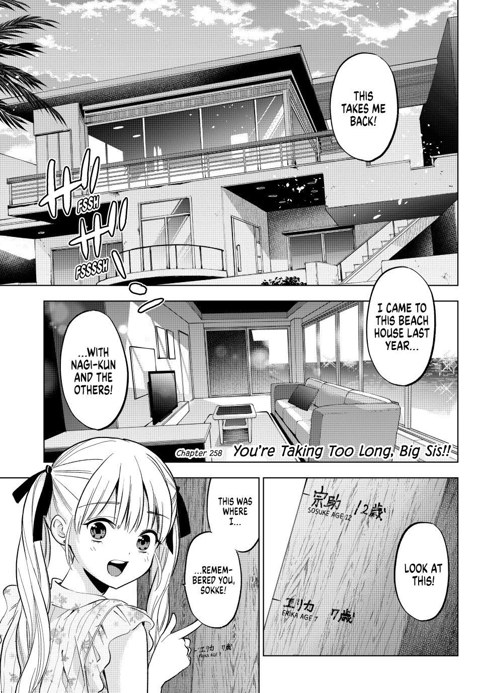 Kakkou no Iinazuke Chap 258 - Next Chap 259