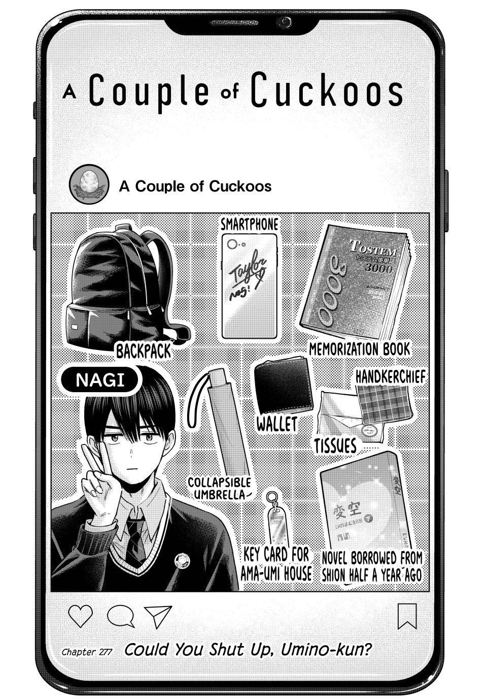 Kakkou no Iinazuke Chap 277 - Next Chap 278