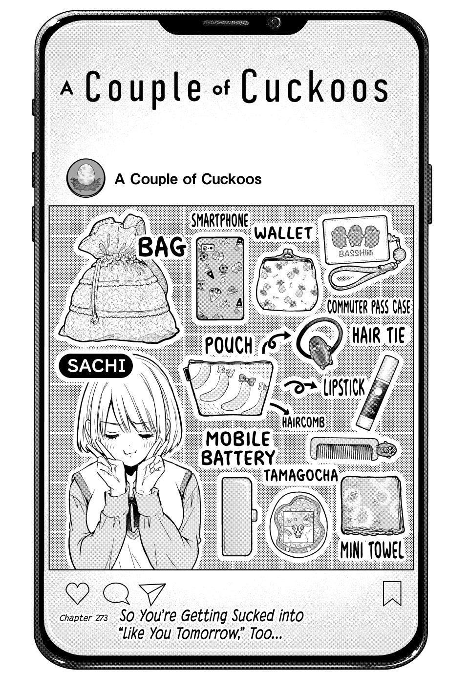 Kakkou no Iinazuke Chap 273 - Next Chap 274