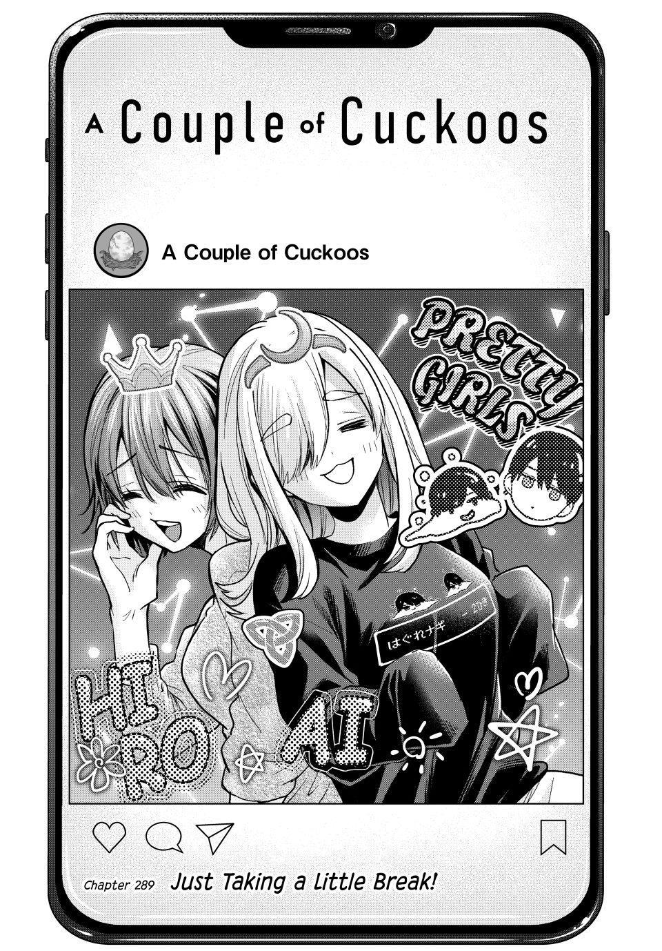 Kakkou no Iinazuke Chap 289 - Next Chap 290