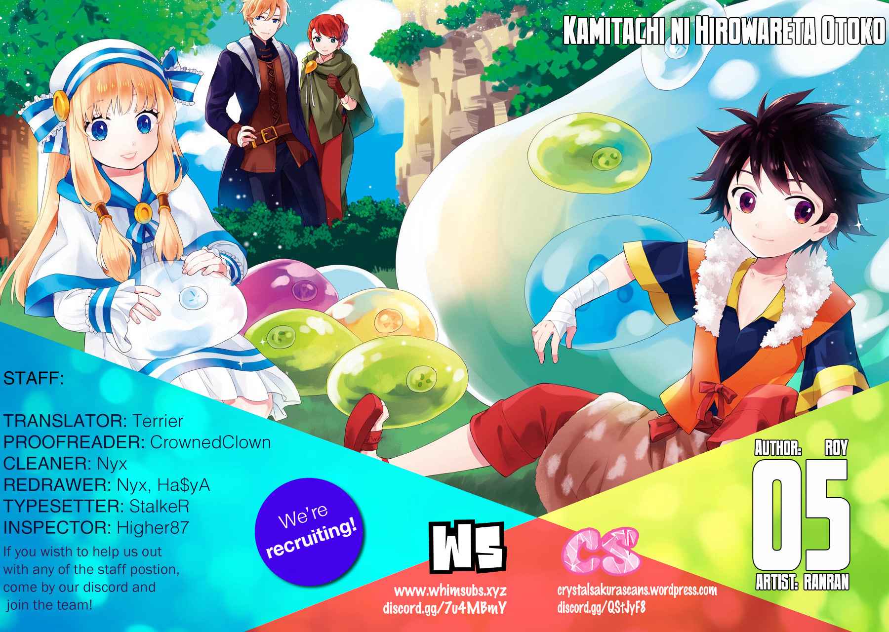 Kami-tachi ni Hirowareta Otoko Chap 5 - Next Chap 6