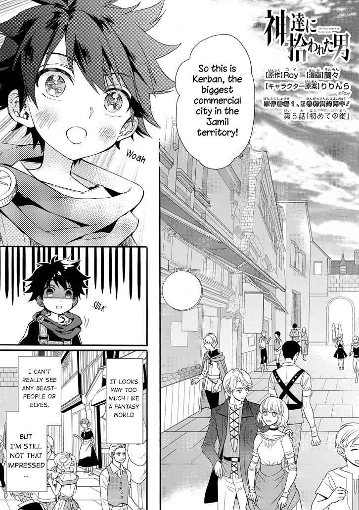 Kami-tachi ni Hirowareta Otoko Chap 5 - Next Chap 6