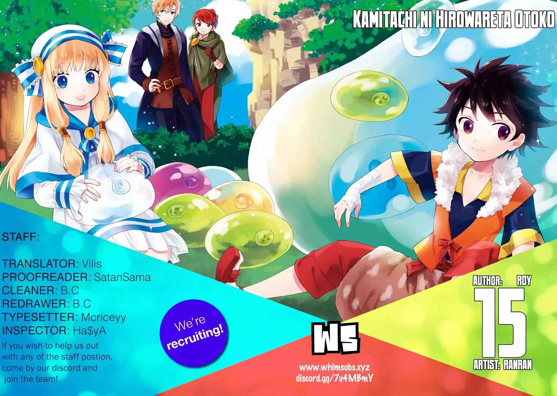 Kami-tachi ni Hirowareta Otoko Chap 15 - Next Chap 16