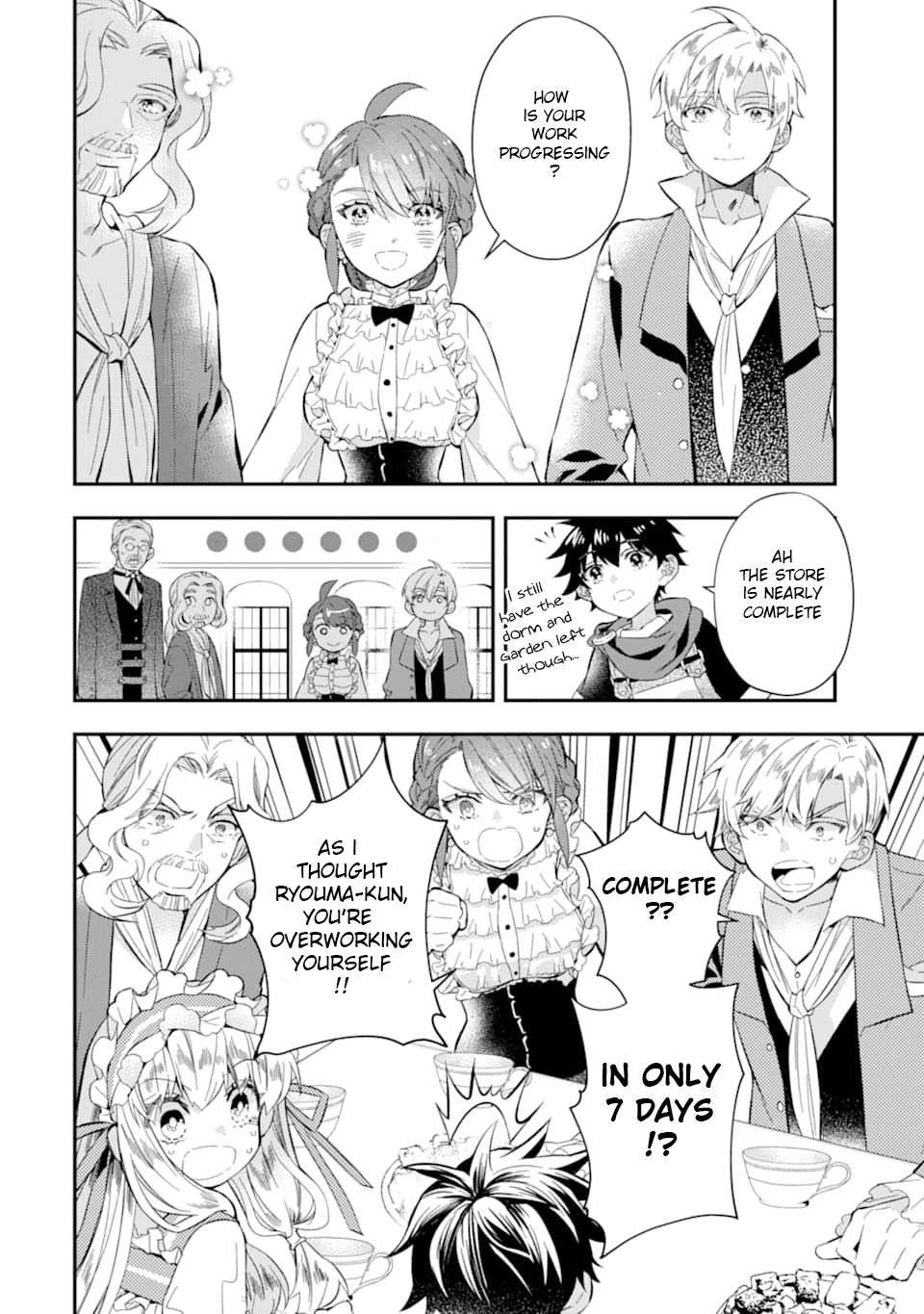 Kami-tachi ni Hirowareta Otoko Chap 29 - Next Chap 30