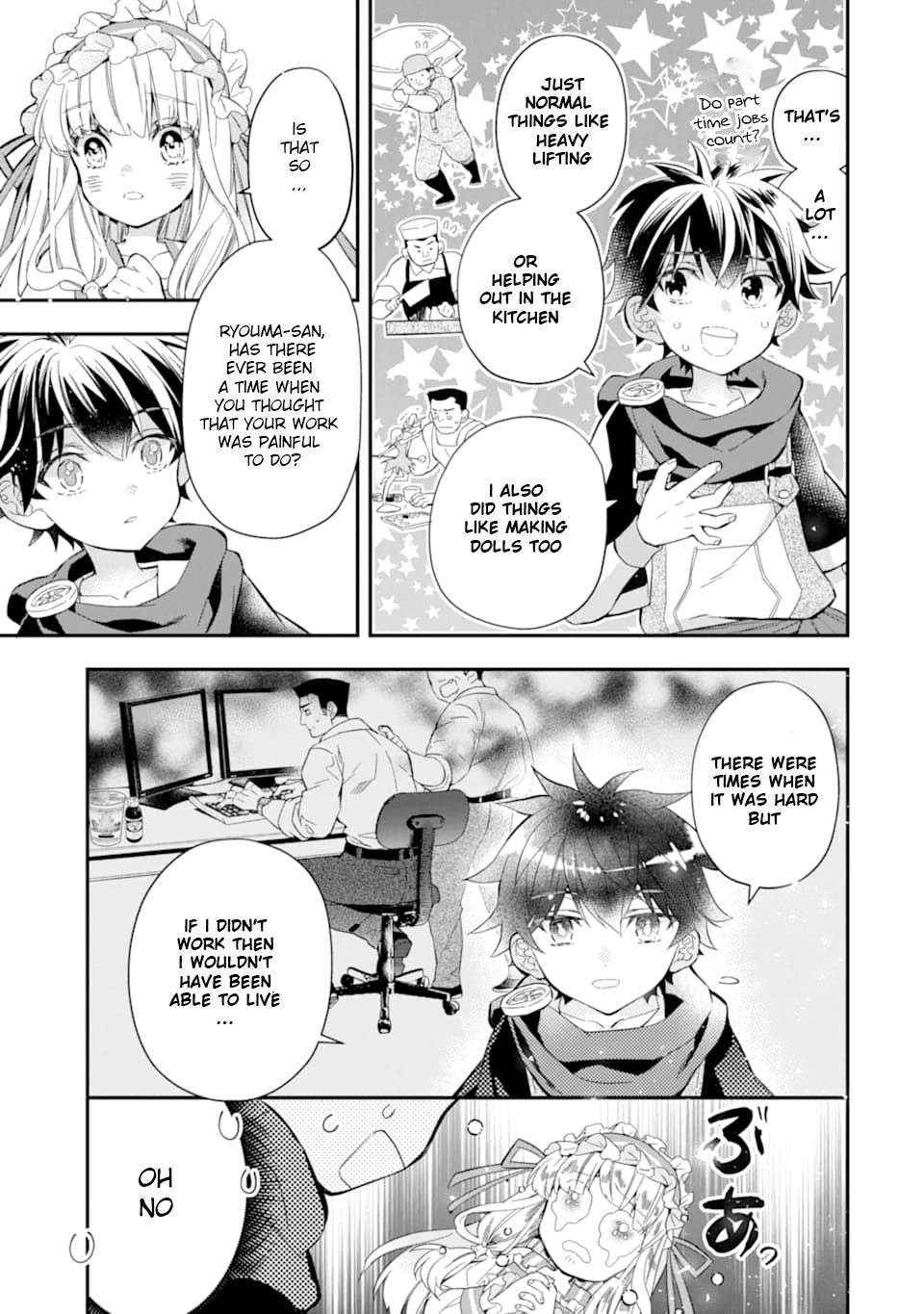 Kami-tachi ni Hirowareta Otoko Chap 29 - Next Chap 30