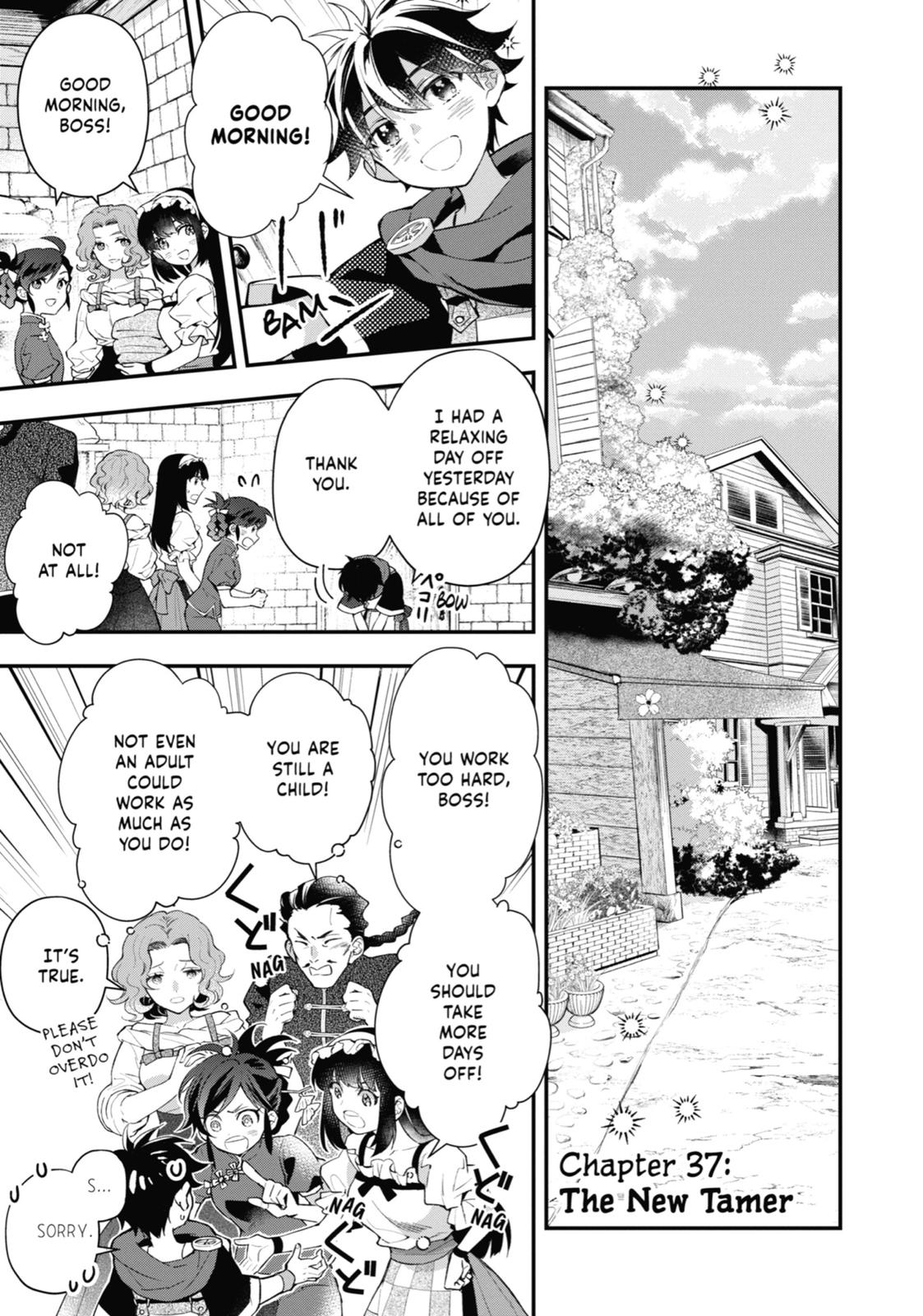 Kami-tachi ni Hirowareta Otoko Chap 37 - Next Chap 38