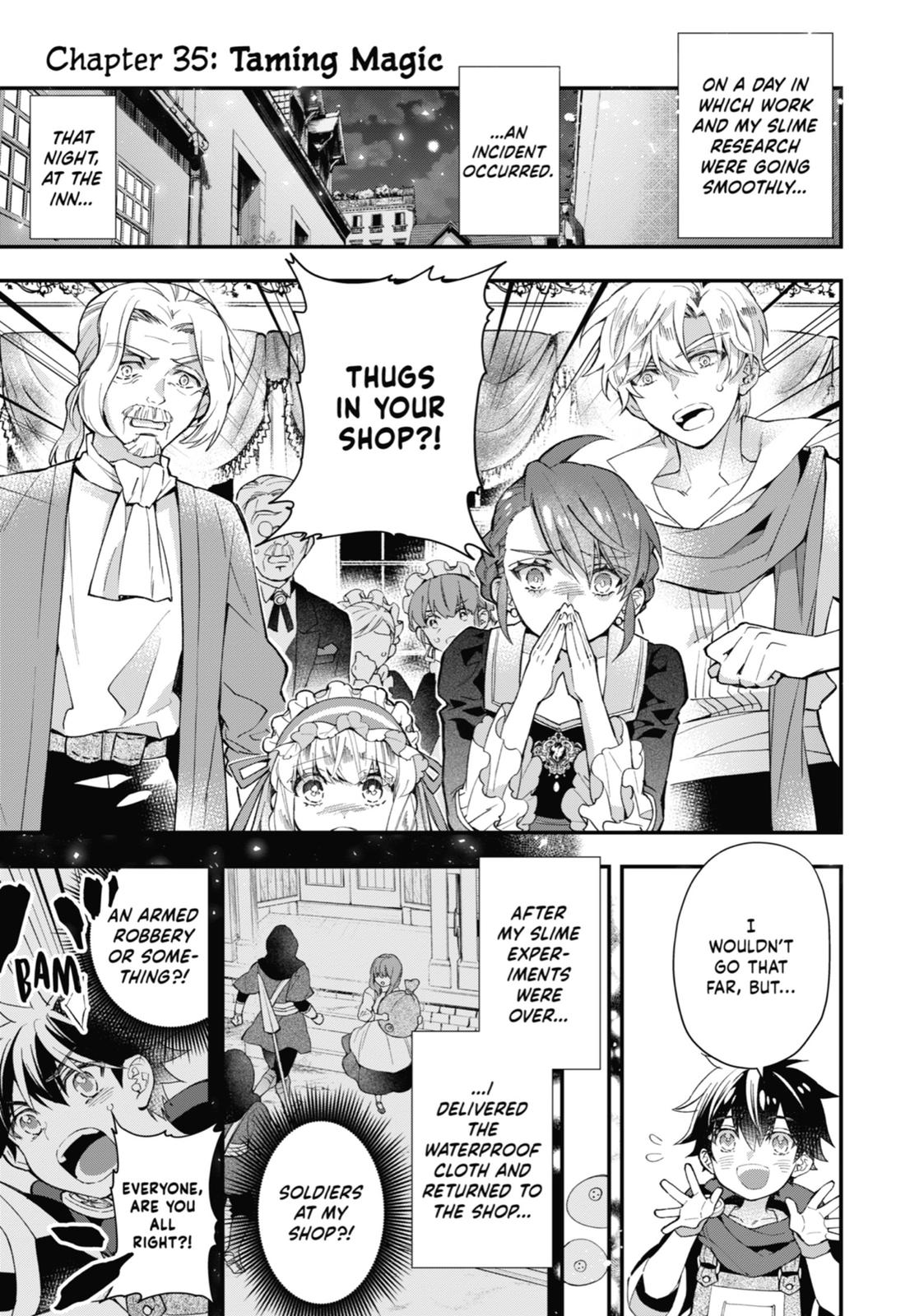 Kami-tachi ni Hirowareta Otoko Chap 35 - Next Chap 36