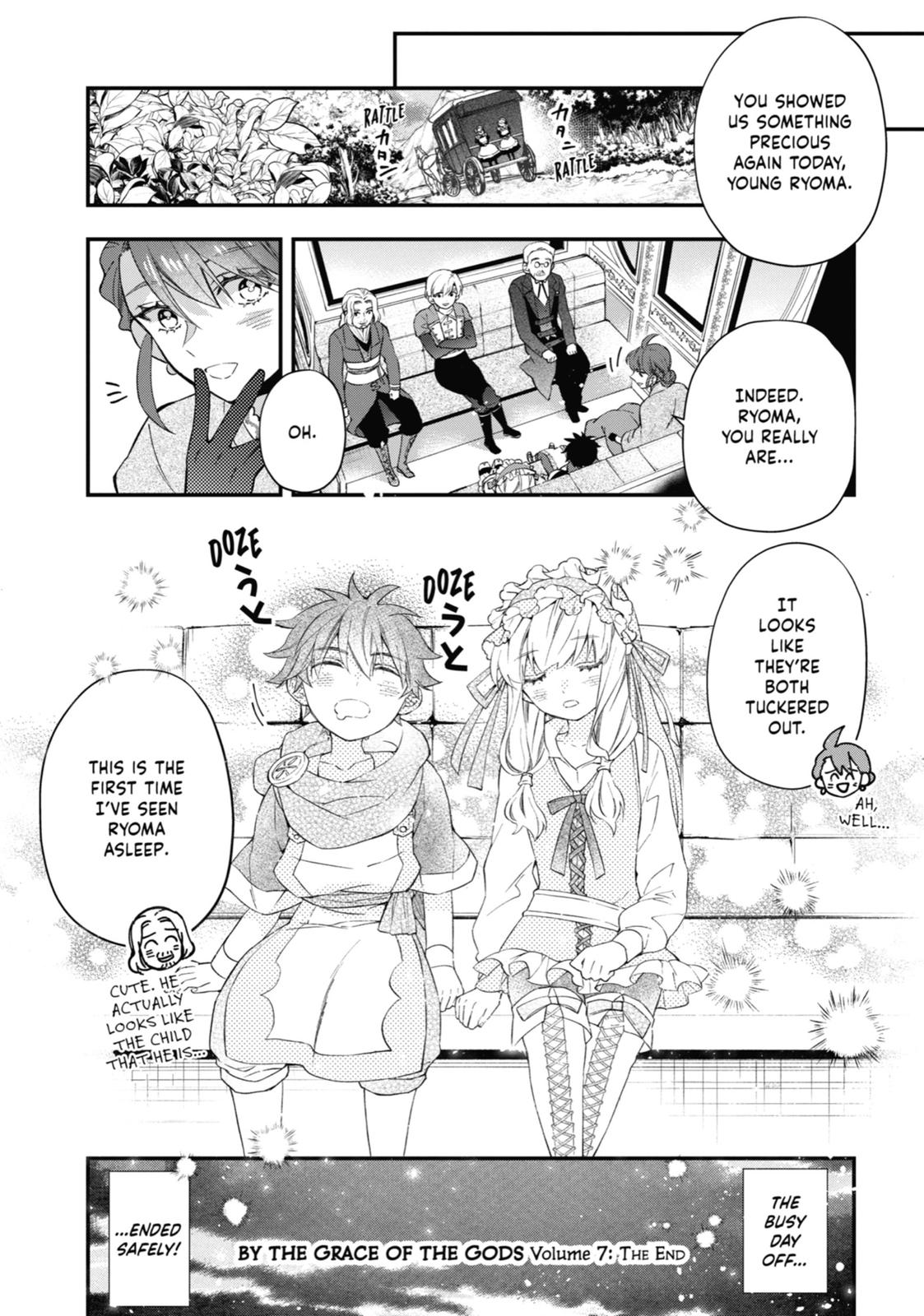 Kami-tachi ni Hirowareta Otoko Chap 36 - Next Chap 37