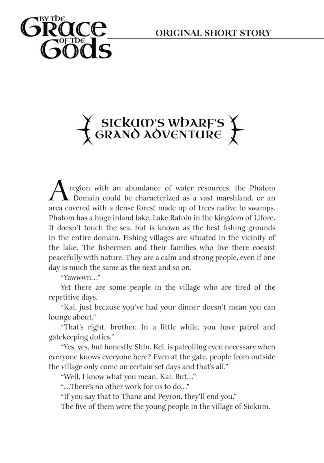 Kami-tachi ni Hirowareta Otoko Chap 36.5 - Next Chap 37.5