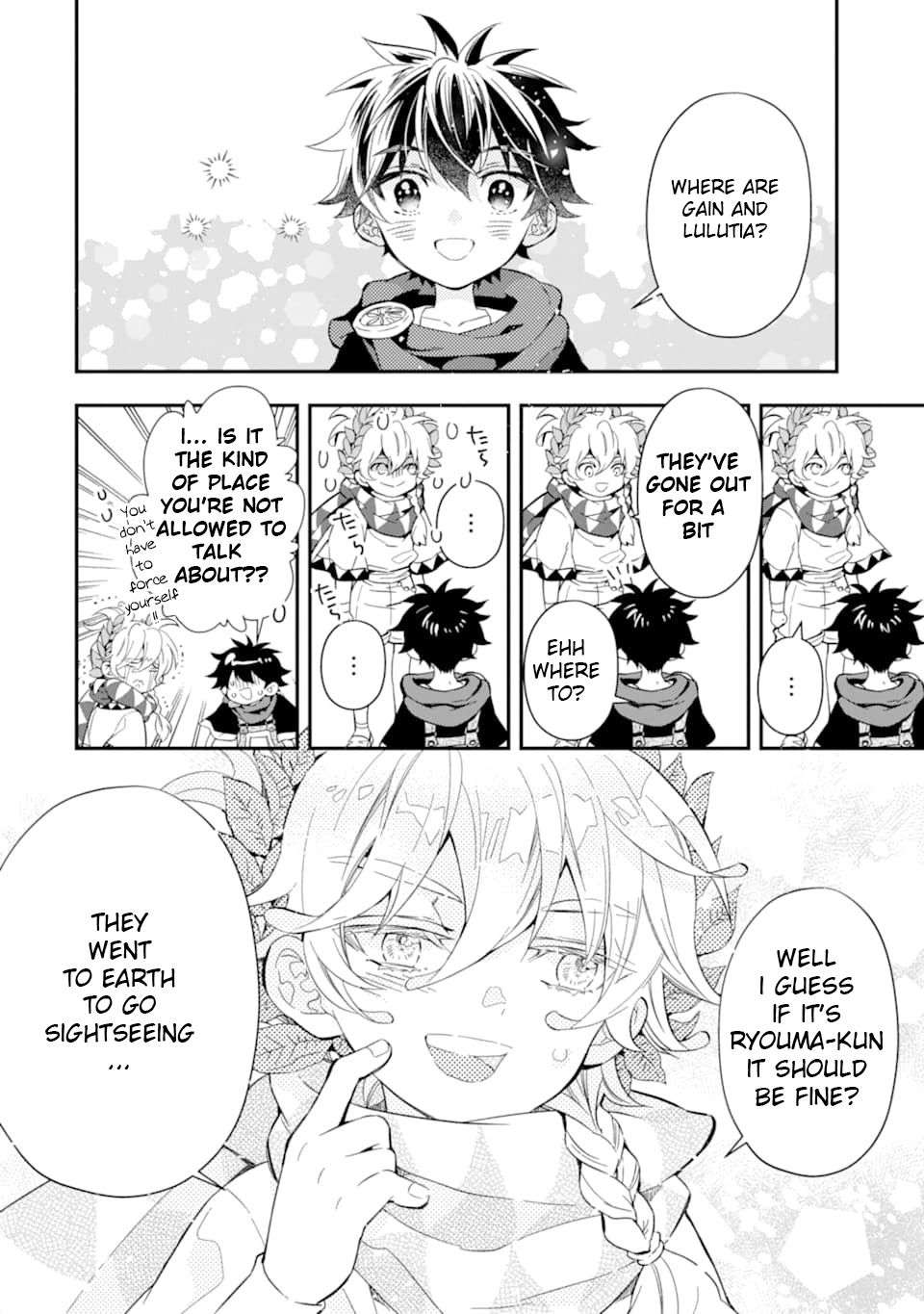 Kami-tachi ni Hirowareta Otoko Chap 30 - Next Chap 31