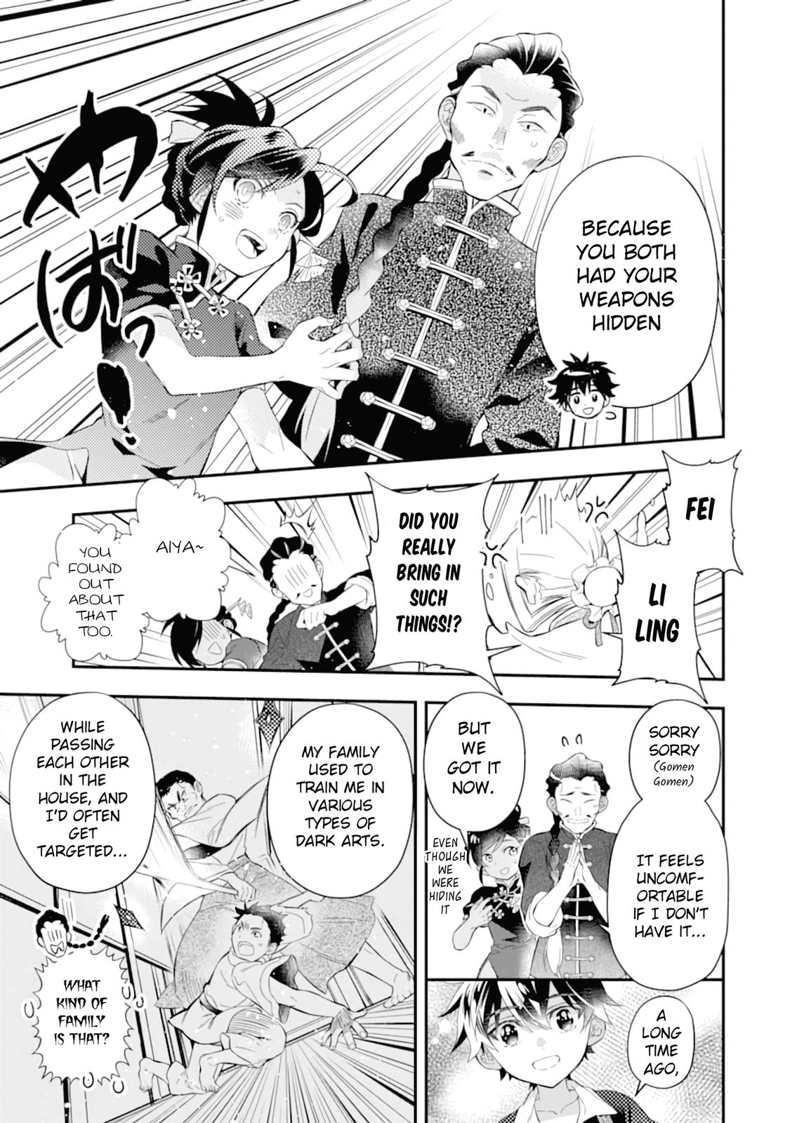 Kami-tachi ni Hirowareta Otoko Chap 32 - Next Chap 33