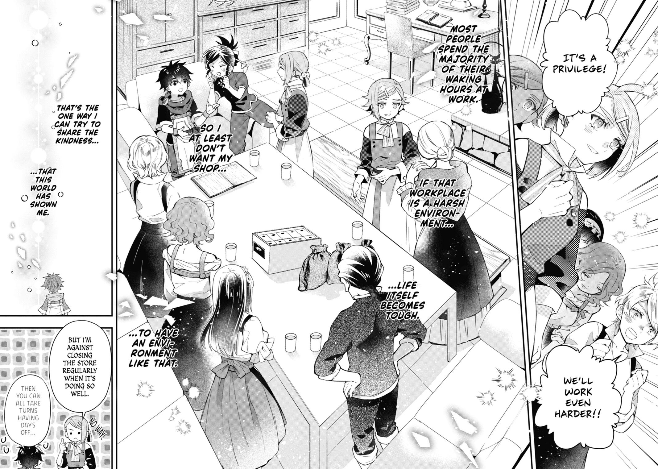 Kami-tachi ni Hirowareta Otoko Chap 33 - Next Chap 34