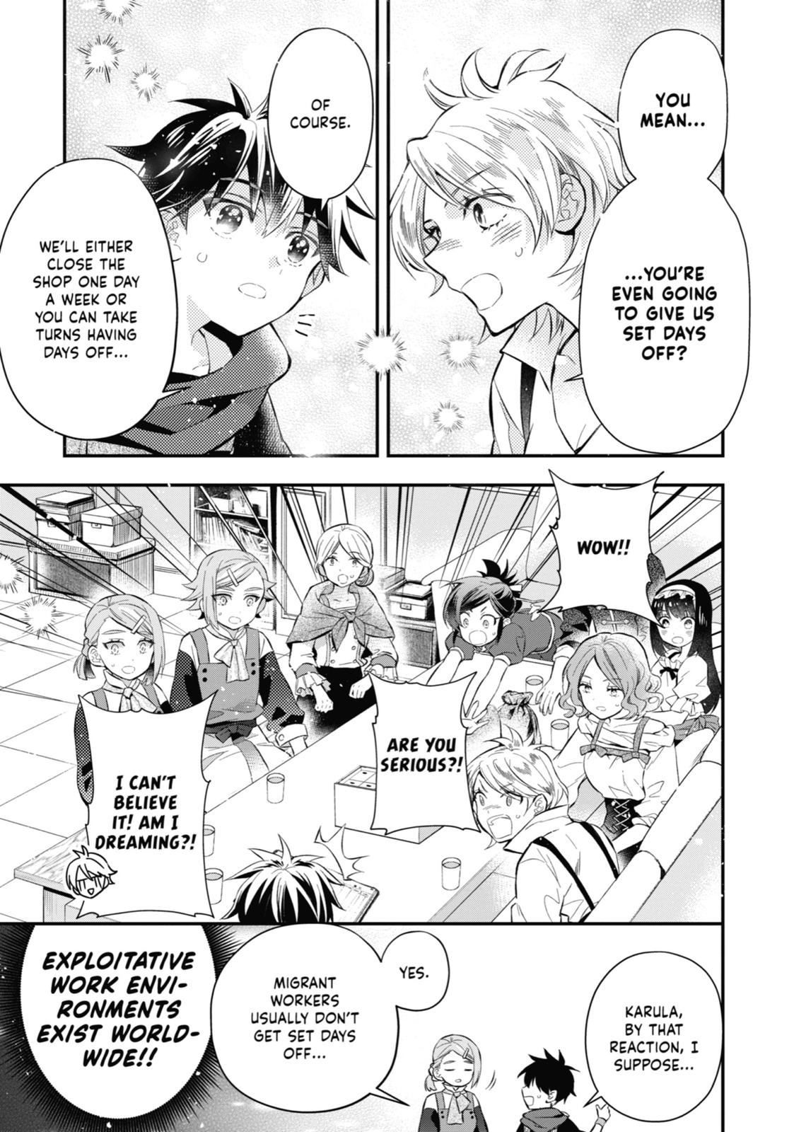 Kami-tachi ni Hirowareta Otoko Chap 33 - Next Chap 34