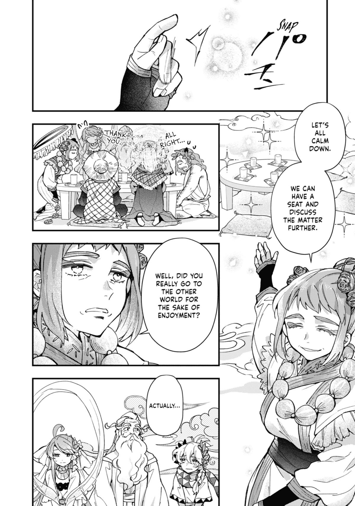 Kami-tachi ni Hirowareta Otoko Chap 41 - Next Chap 42