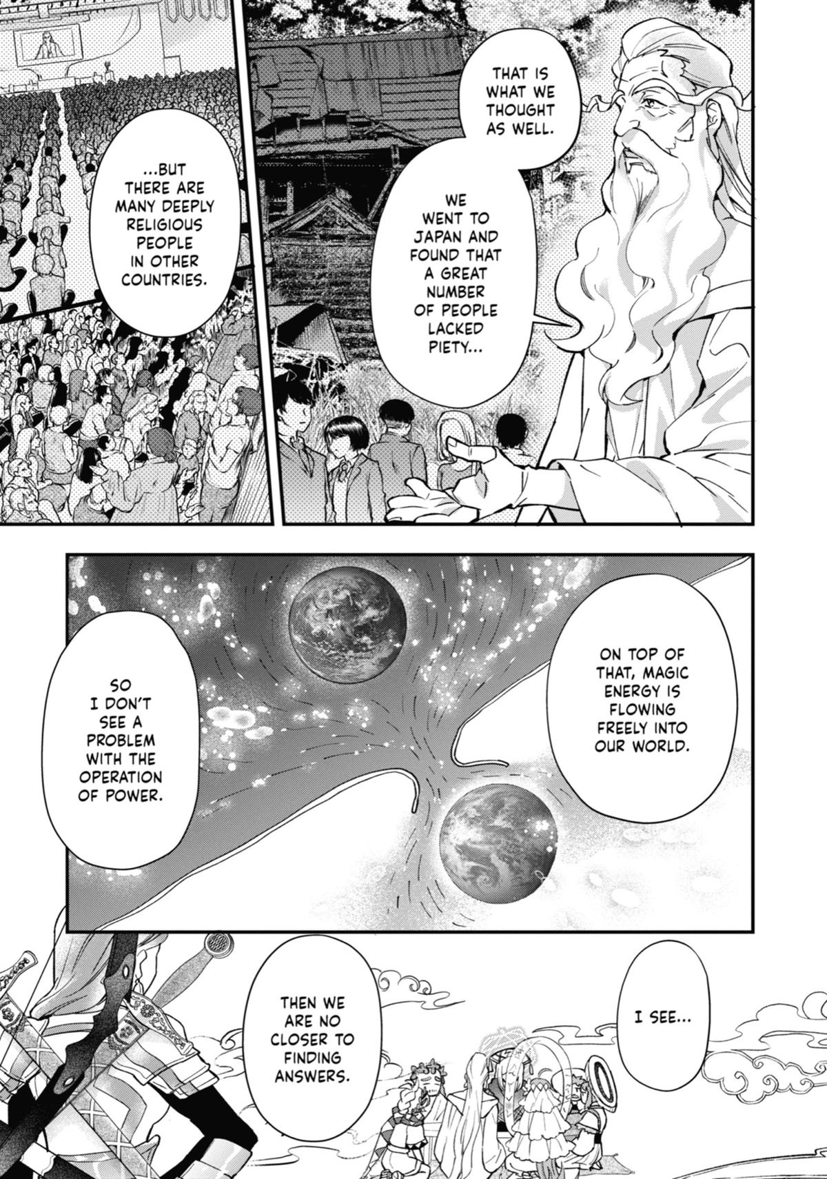 Kami-tachi ni Hirowareta Otoko Chap 41 - Next Chap 42