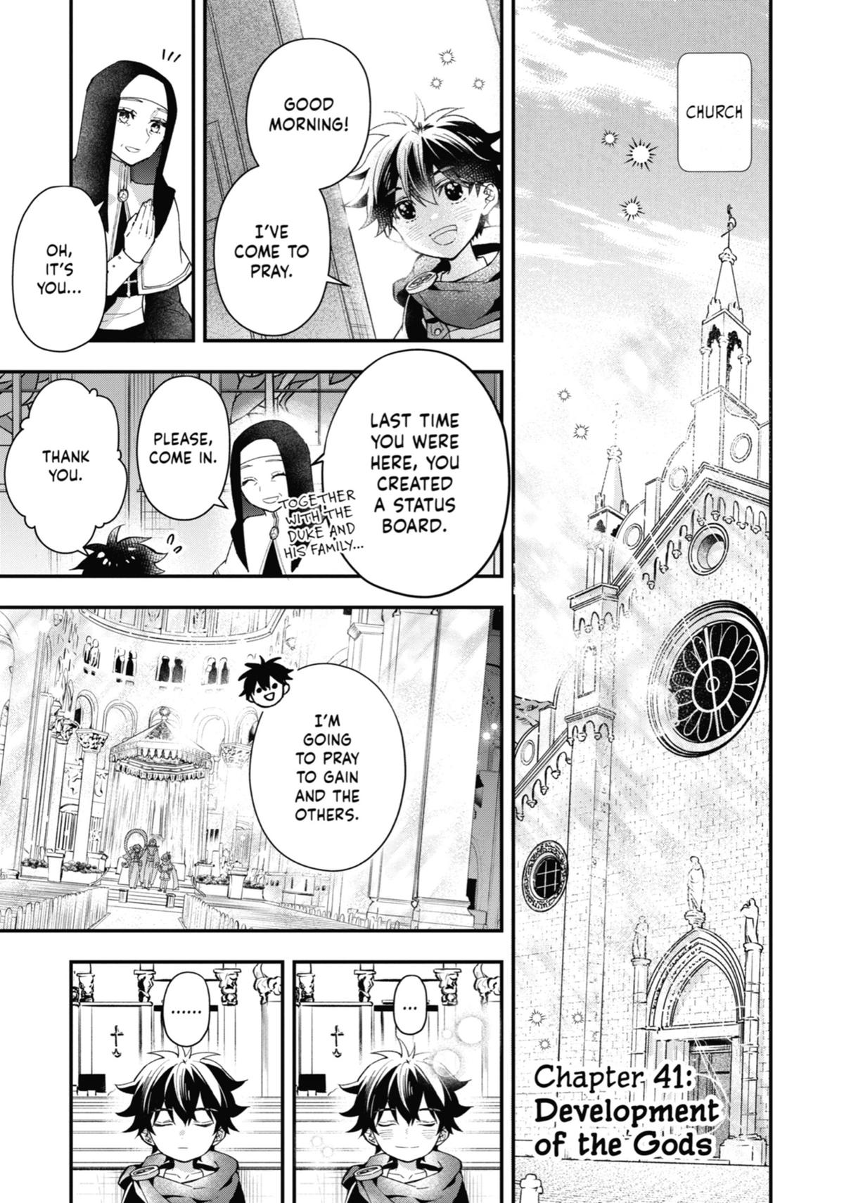 Kami-tachi ni Hirowareta Otoko Chap 41 - Next Chap 42