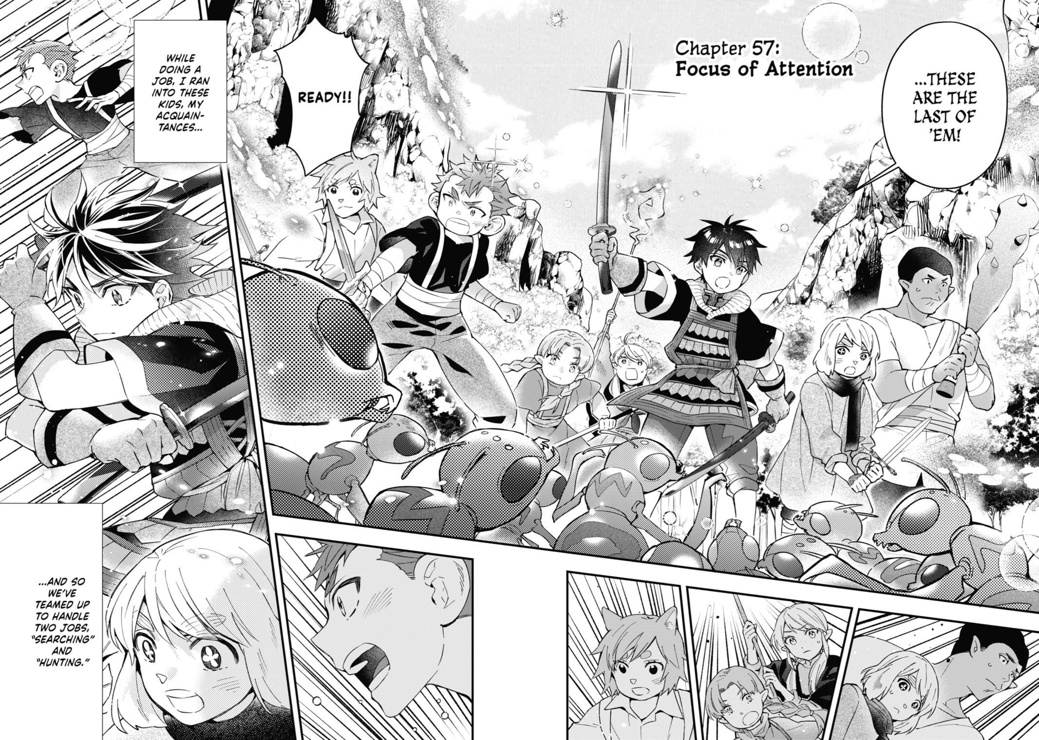 Kami-tachi ni Hirowareta Otoko Chap 57 - Next Chap 58