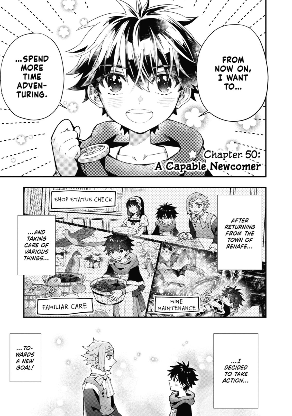 Kami-tachi ni Hirowareta Otoko Chap 50 - Next Chap 51