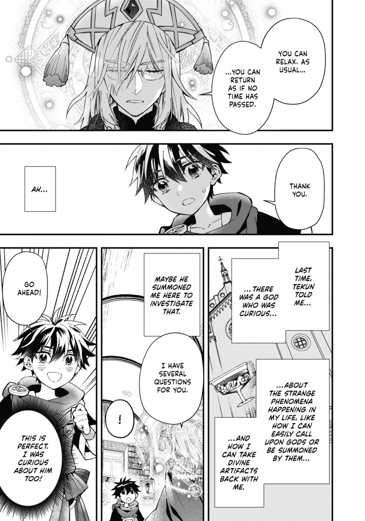 Kami-tachi ni Hirowareta Otoko Chap 53 - Next Chap 54