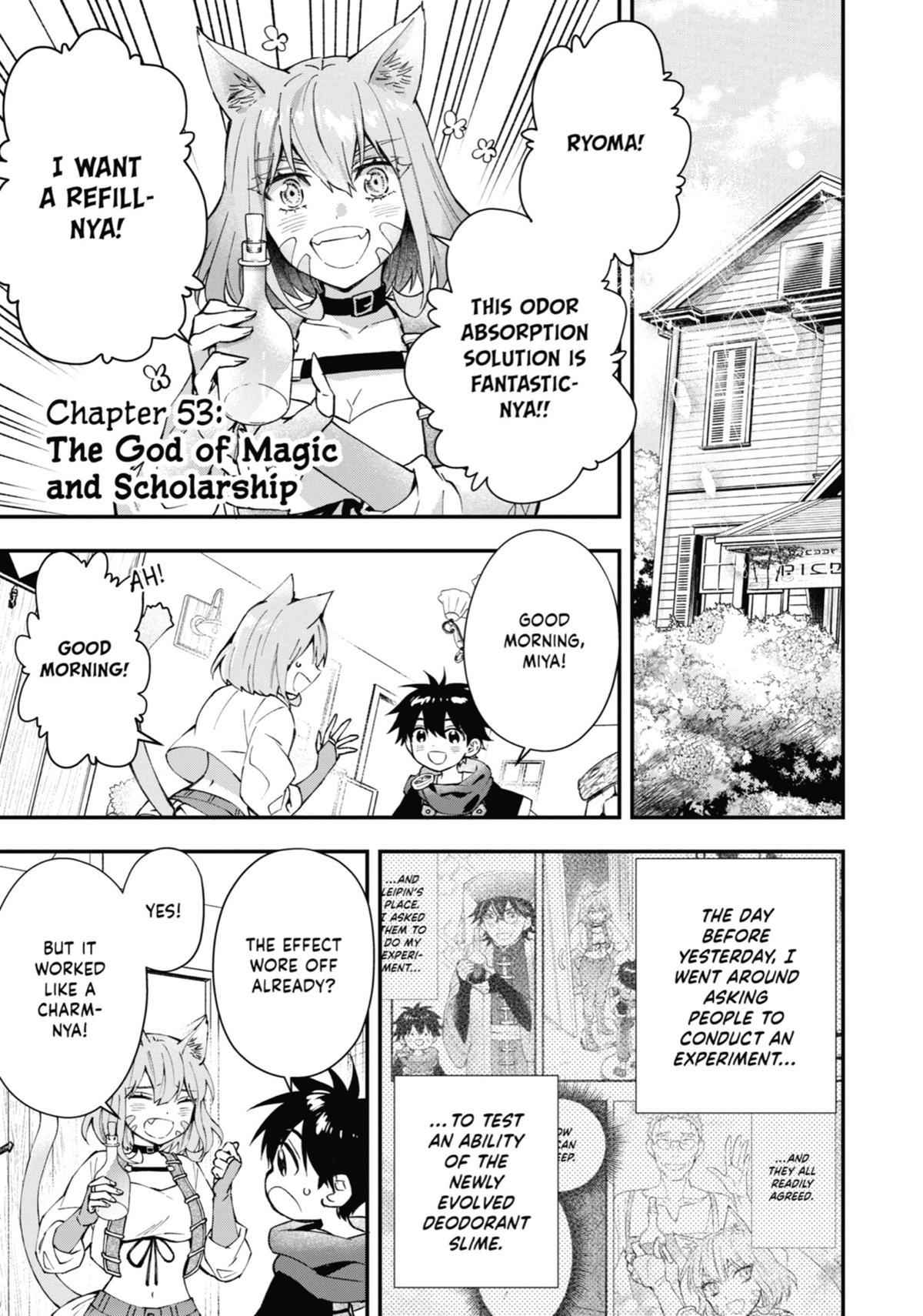 Kami-tachi ni Hirowareta Otoko Chap 53 - Next Chap 54