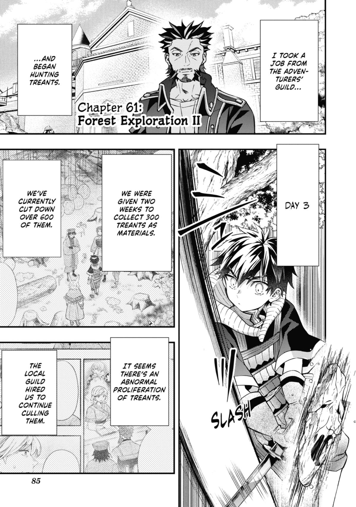 Kami-tachi ni Hirowareta Otoko Chap 61 - Next Chap 62