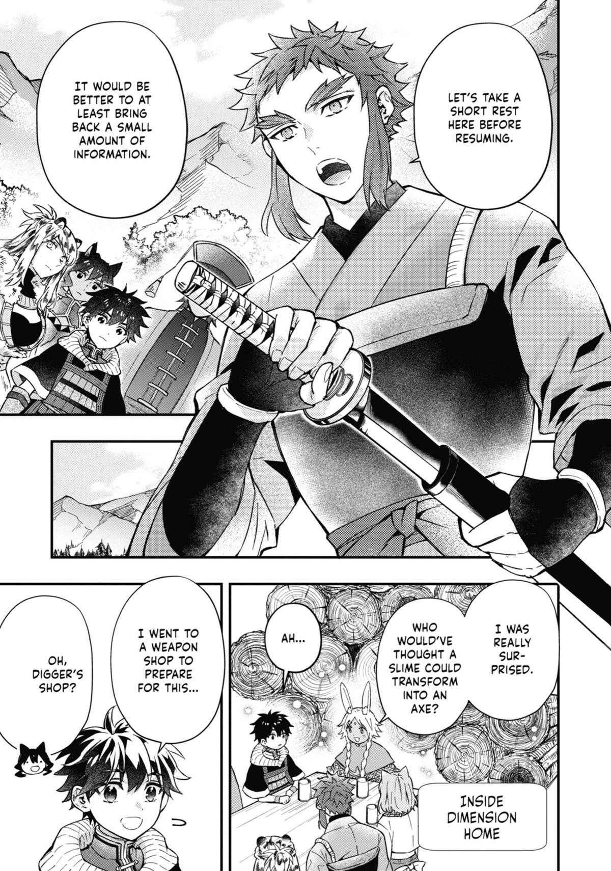 Kami-tachi ni Hirowareta Otoko Chap 61 - Next Chap 62