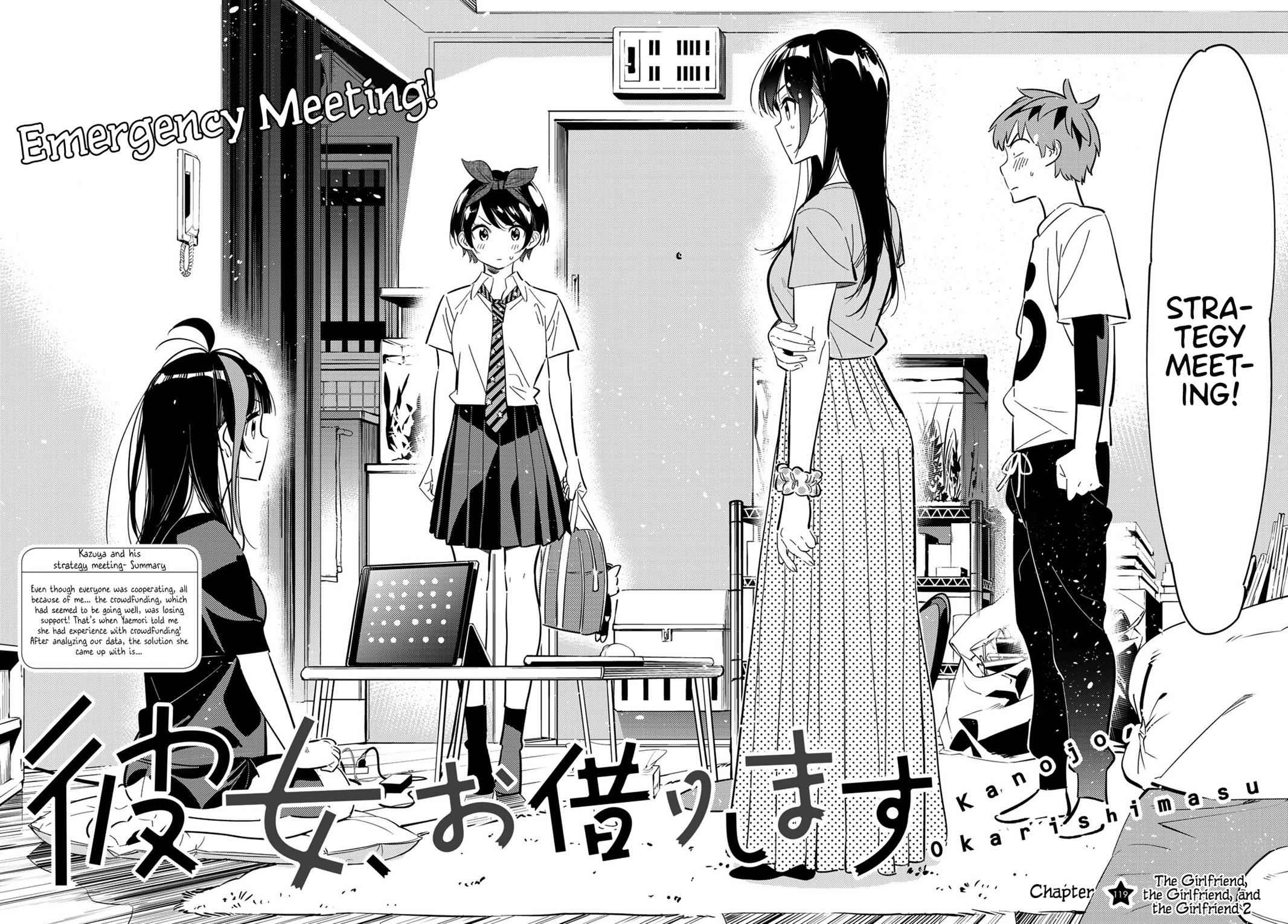 Rent-A-Girlfriend Chap 119 - Next Chap 120