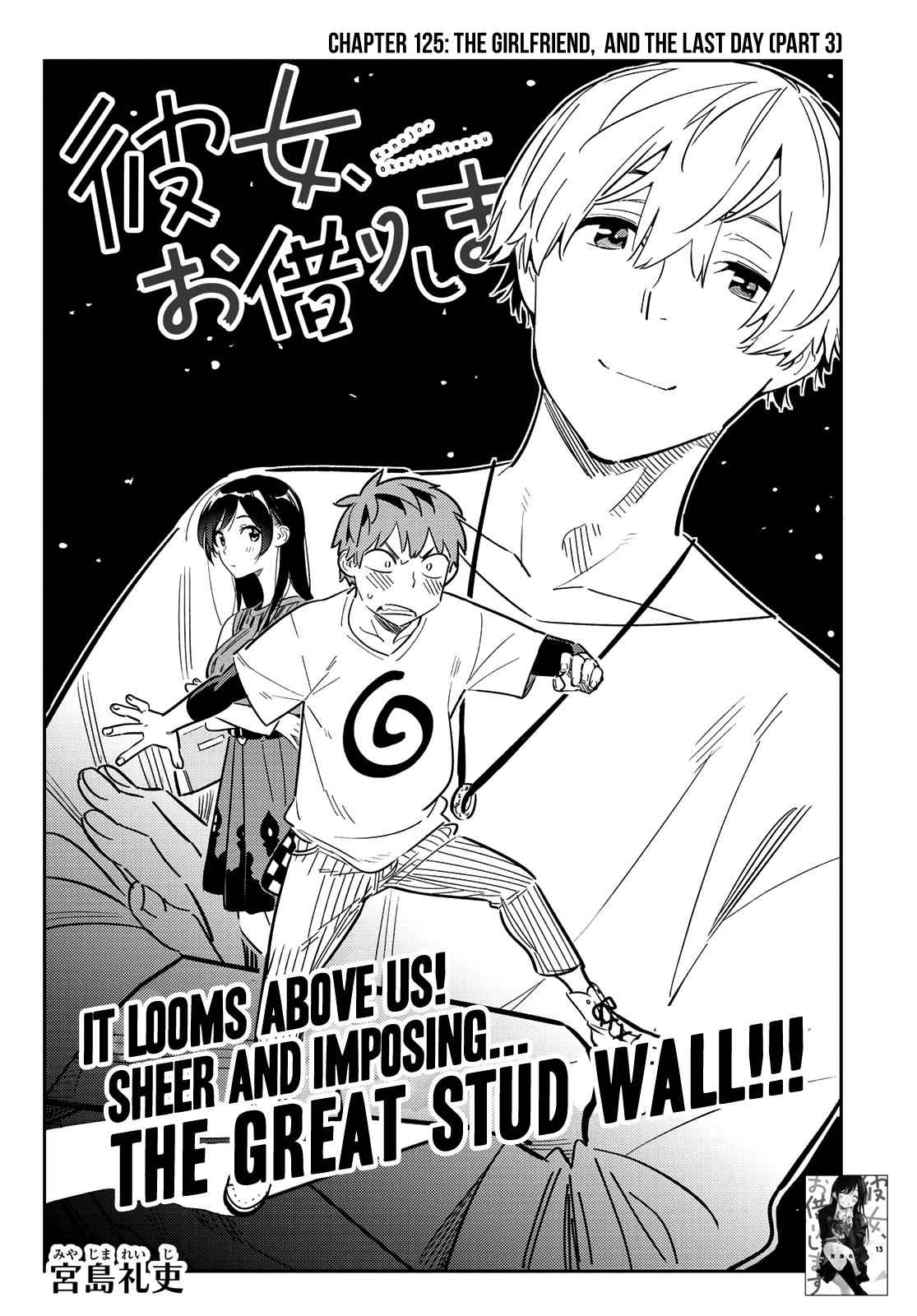 Rent-A-Girlfriend Chap 125 - Next Chap 126