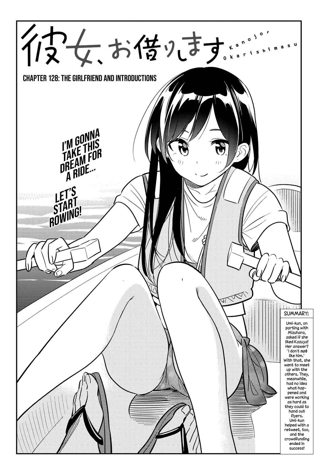 Rent-A-Girlfriend Chap 128 - Next Chap 129