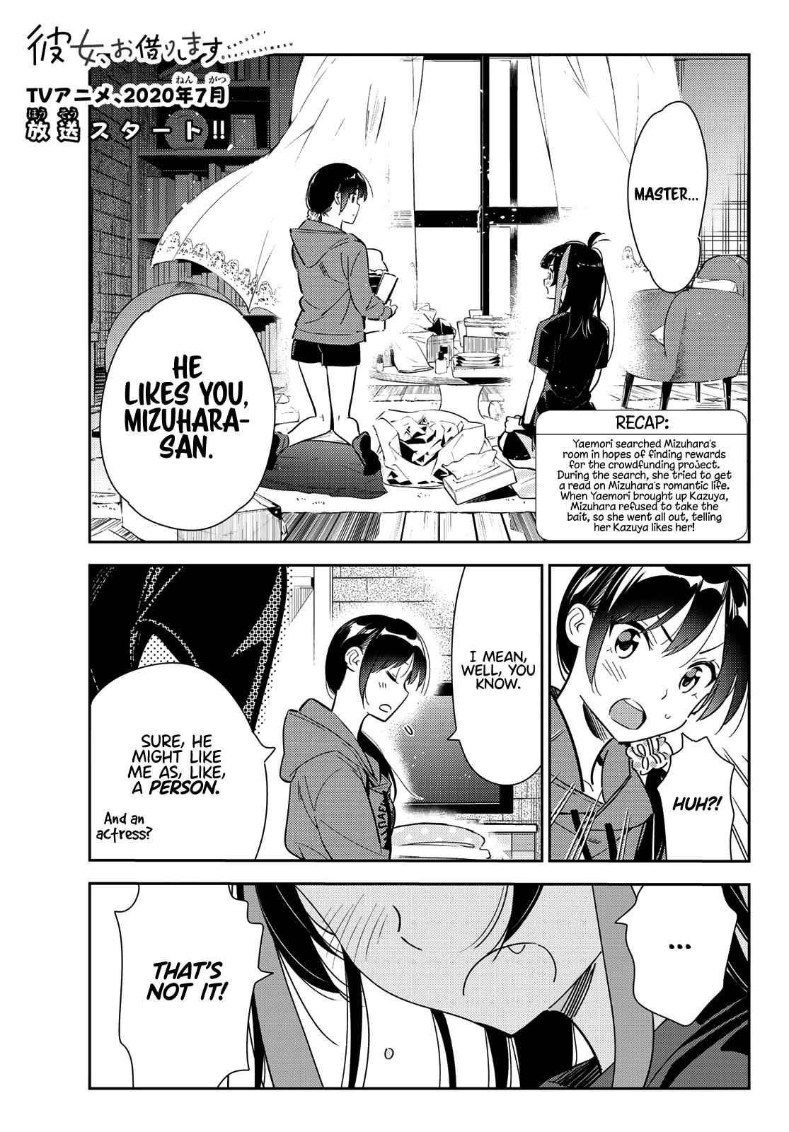 Rent-A-Girlfriend Chap 122 - Next Chap 123