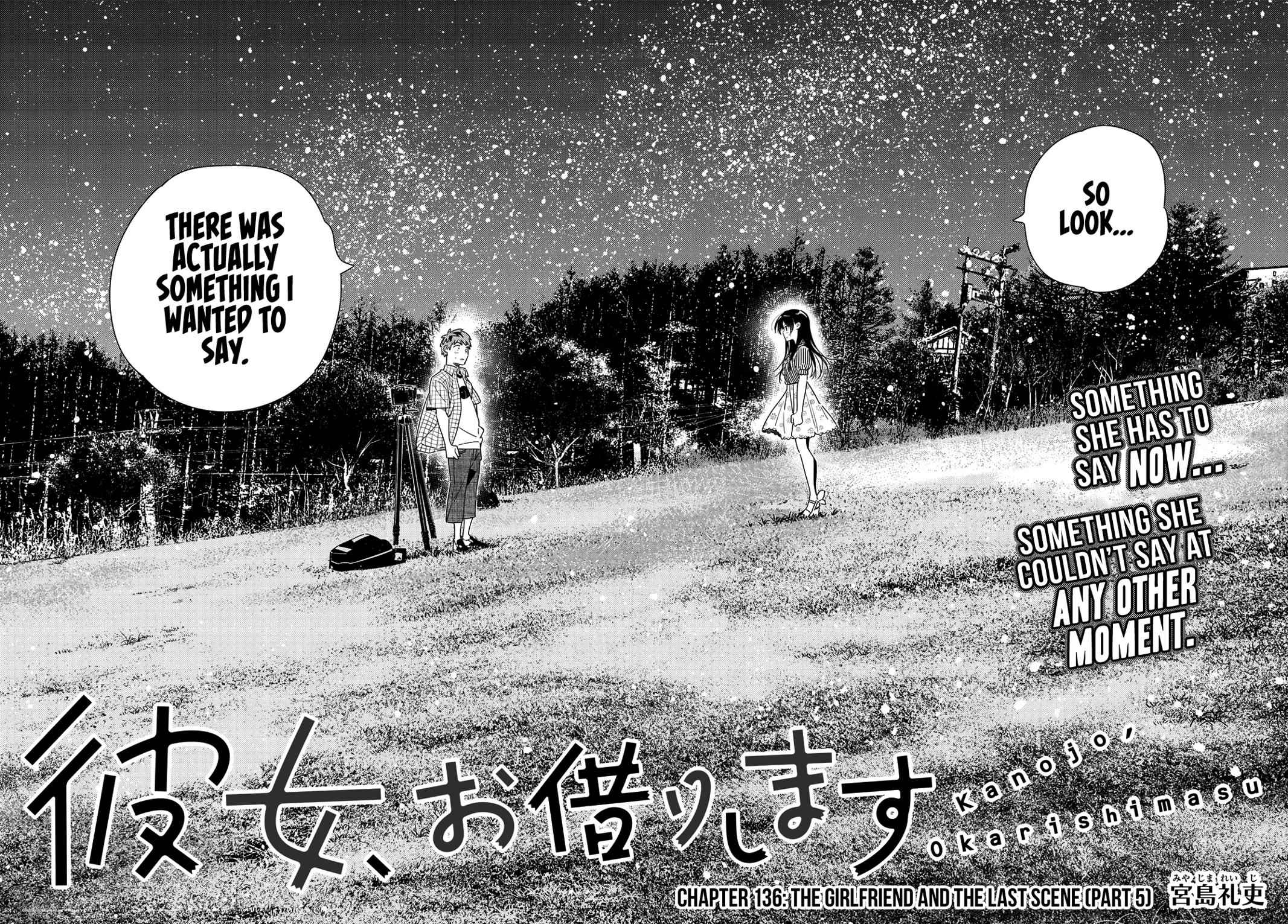 Rent-A-Girlfriend Chap 136 - Next Chap 137