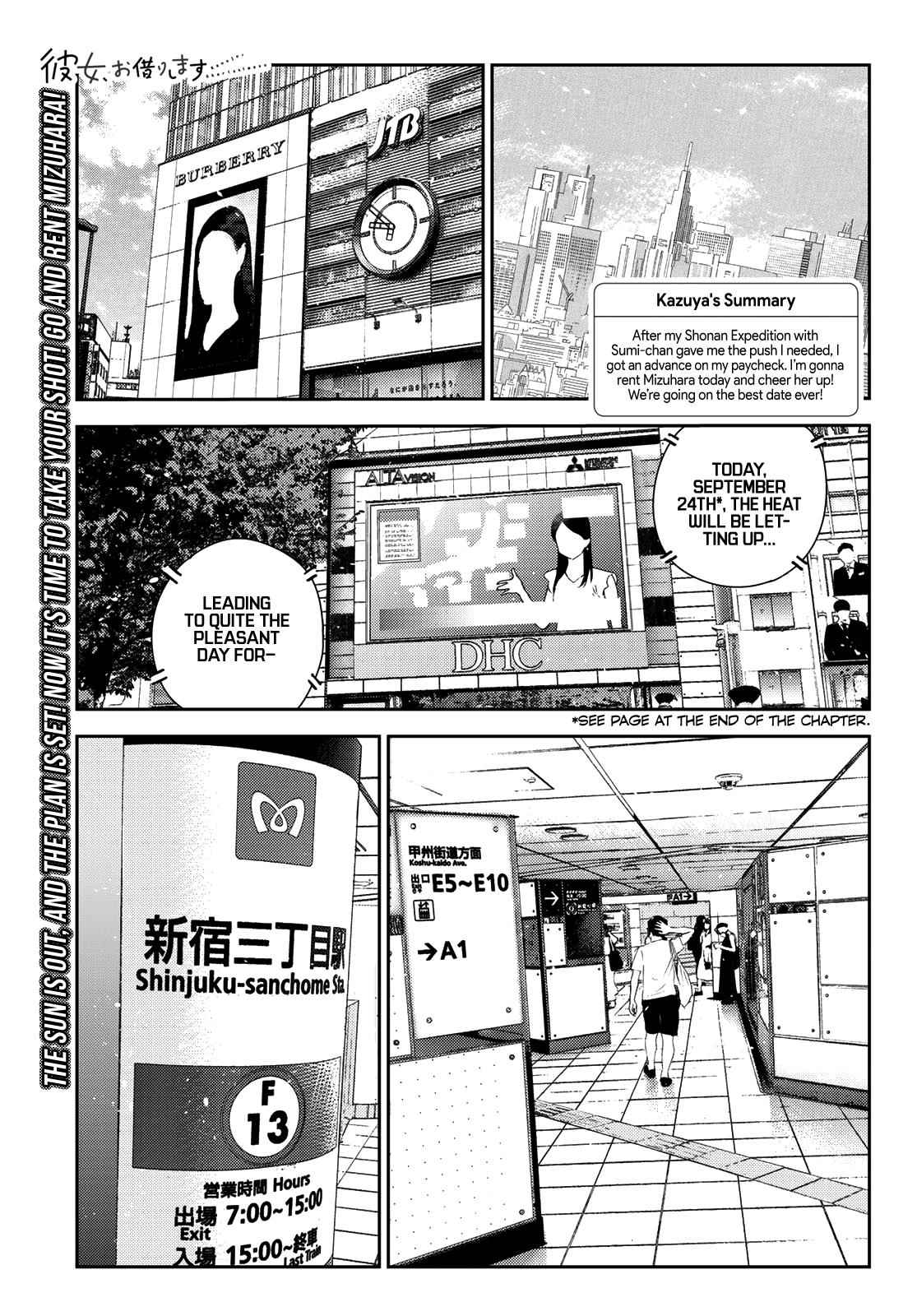 Rent-A-Girlfriend Chap 158 - Next Chap 159