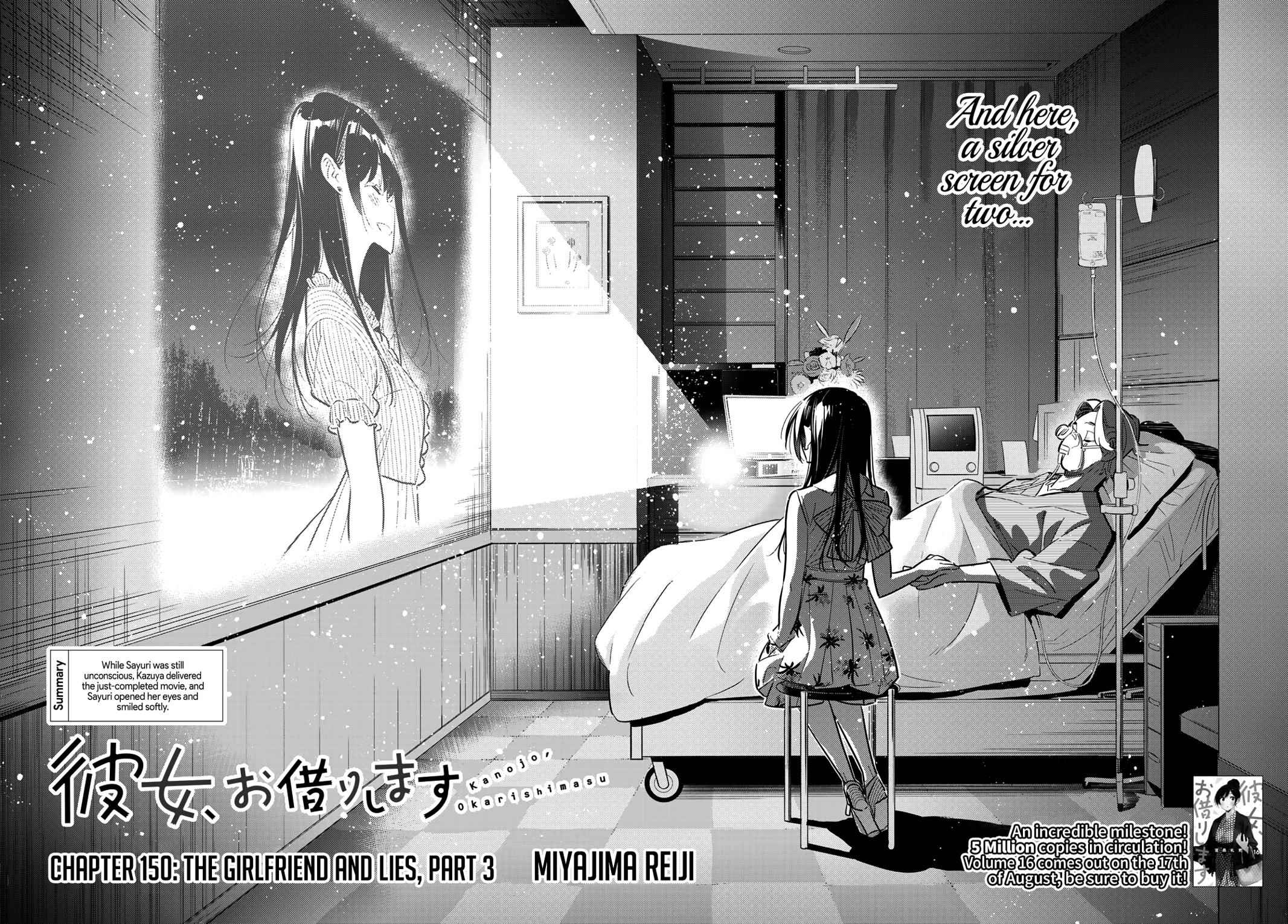 Rent-A-Girlfriend Chap 150 - Next Chap 151