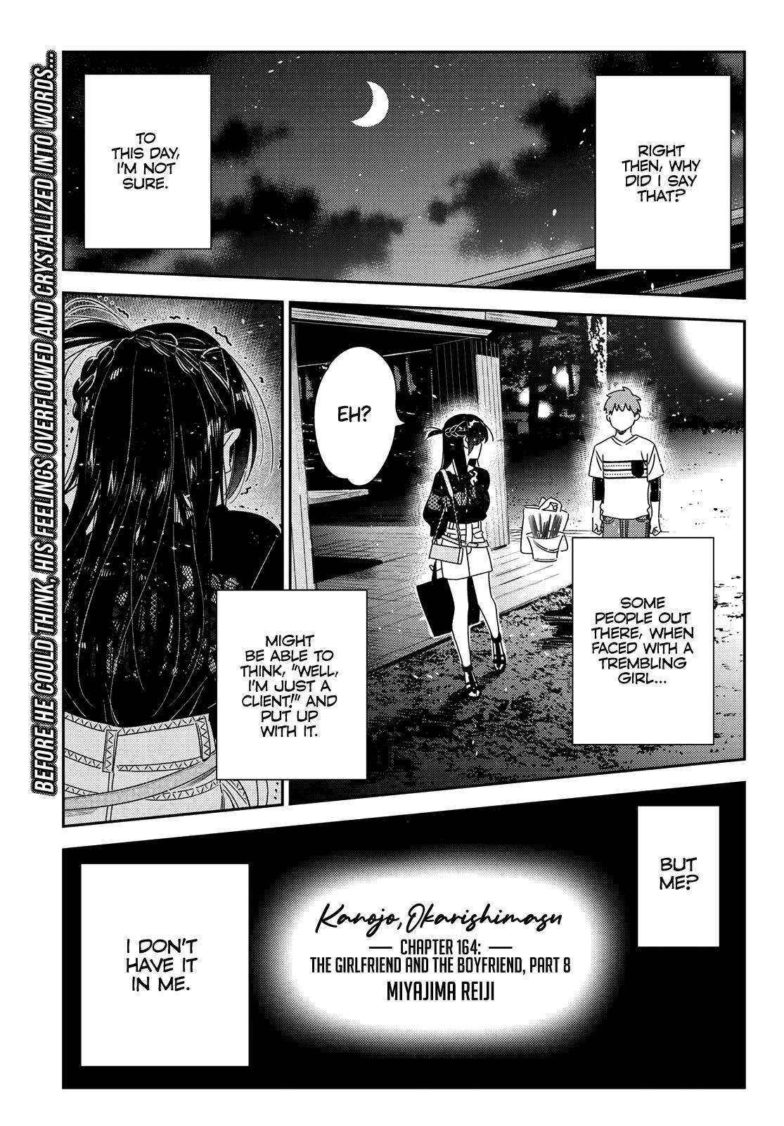 Rent-A-Girlfriend Chap 164 - Next Chap 165