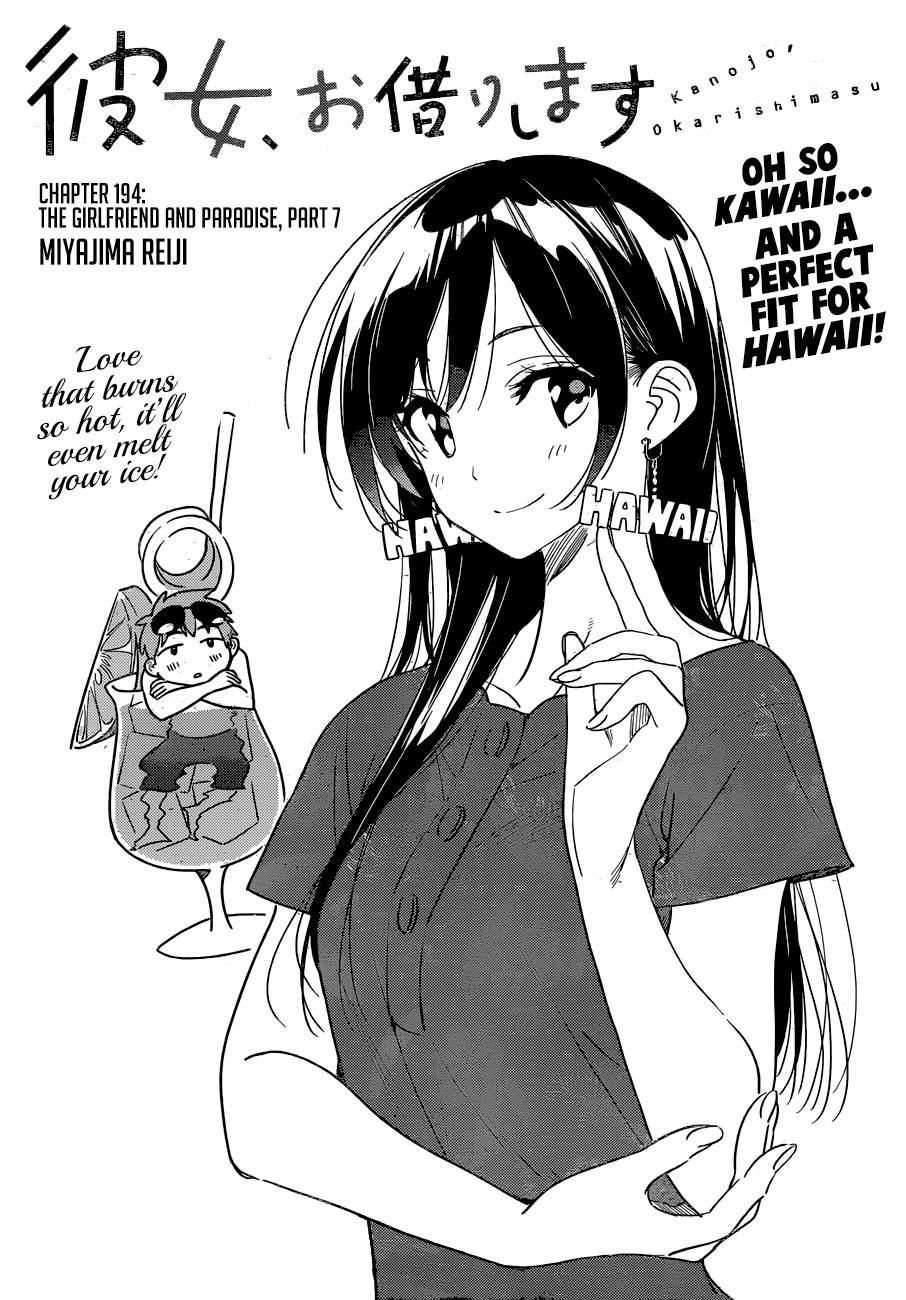 Rent-A-Girlfriend Chap 194 - Next Chap 195
