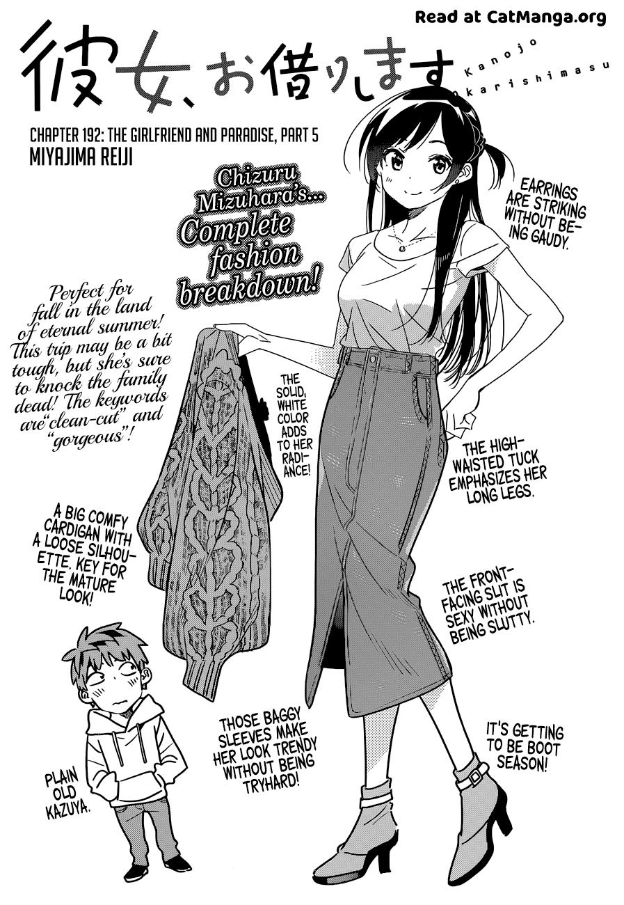 Rent-A-Girlfriend Chap 192 - Next Chap 193