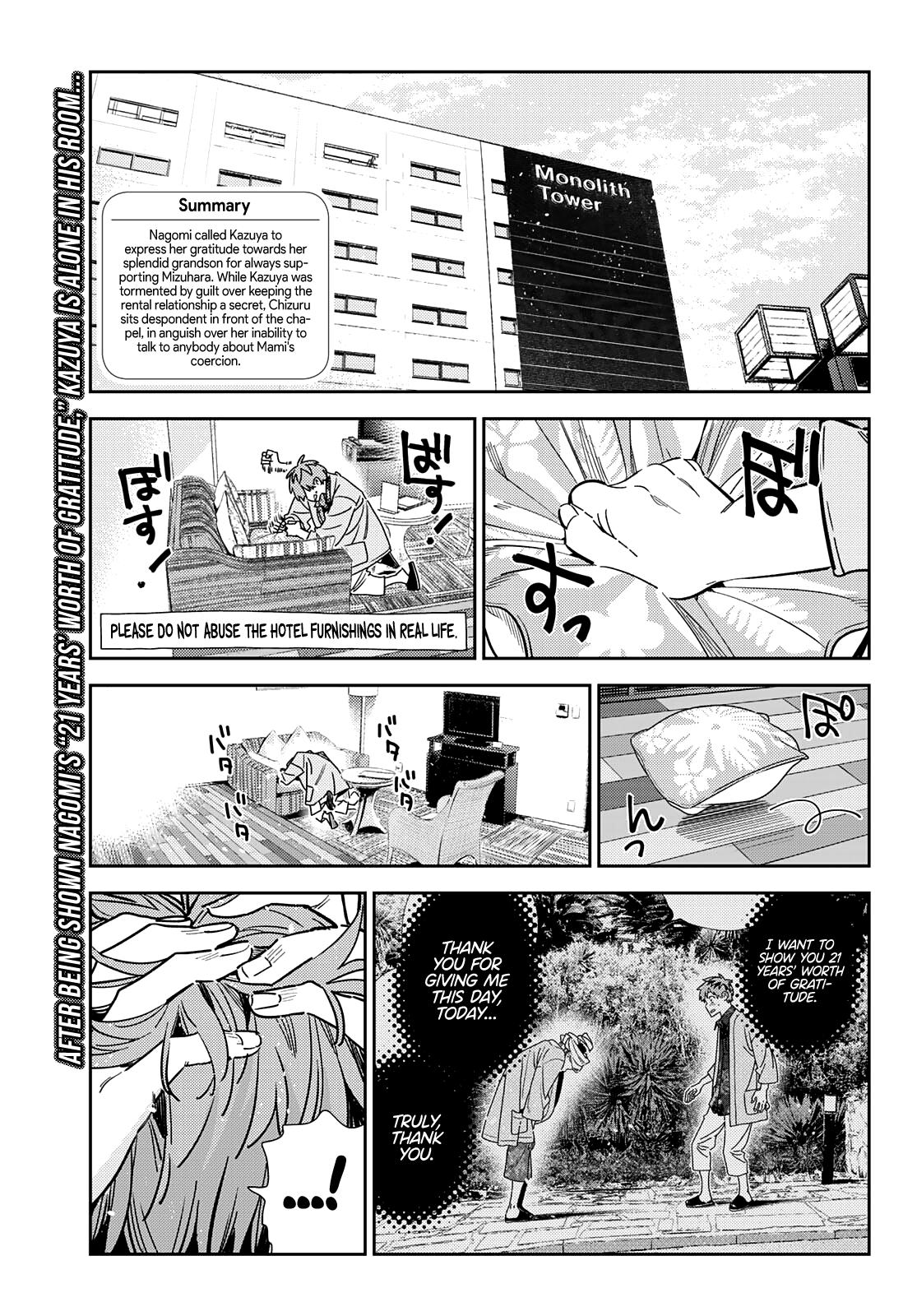 Rent-A-Girlfriend Chap 211 - Next Chap 212