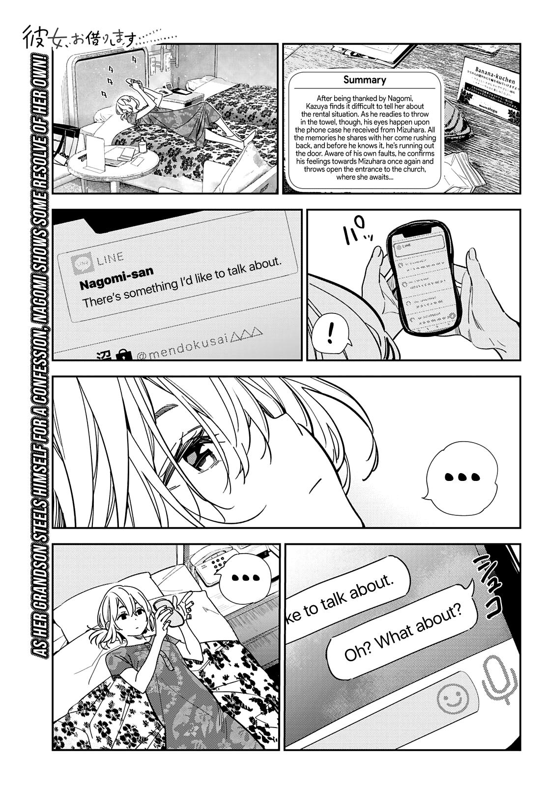 Rent-A-Girlfriend Chap 212 - Next Chap 213