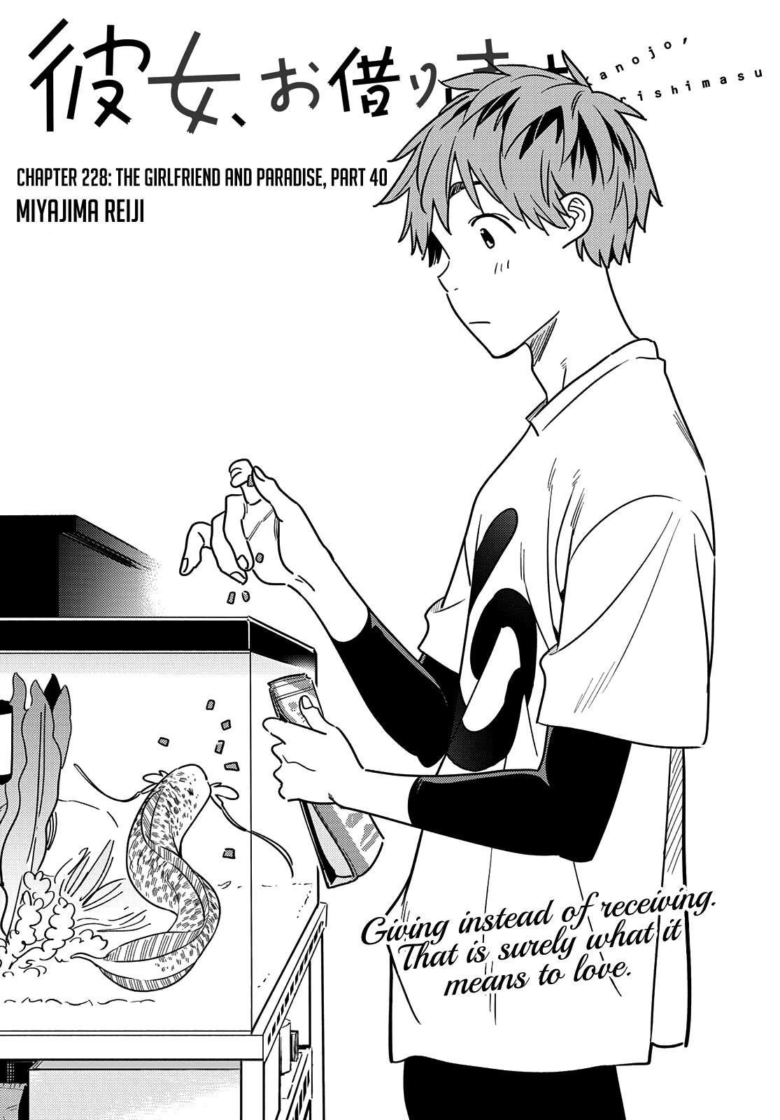 Rent-A-Girlfriend Chap 228 - Next Chap 229