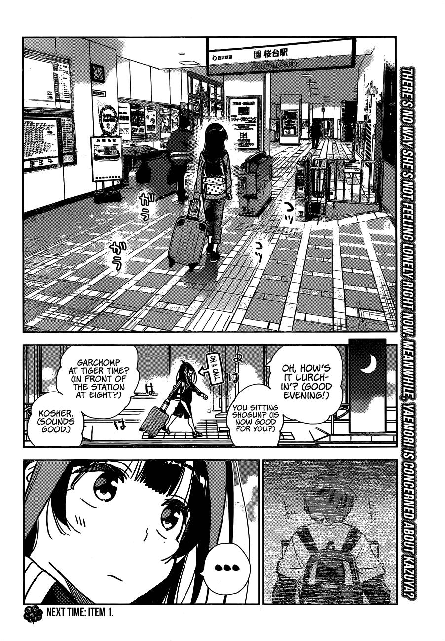 Rent-A-Girlfriend Chap 249 - Next Chap 250