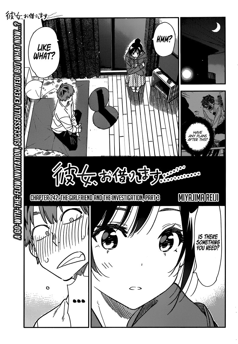 Rent-A-Girlfriend Chap 242 - Next Chap 243