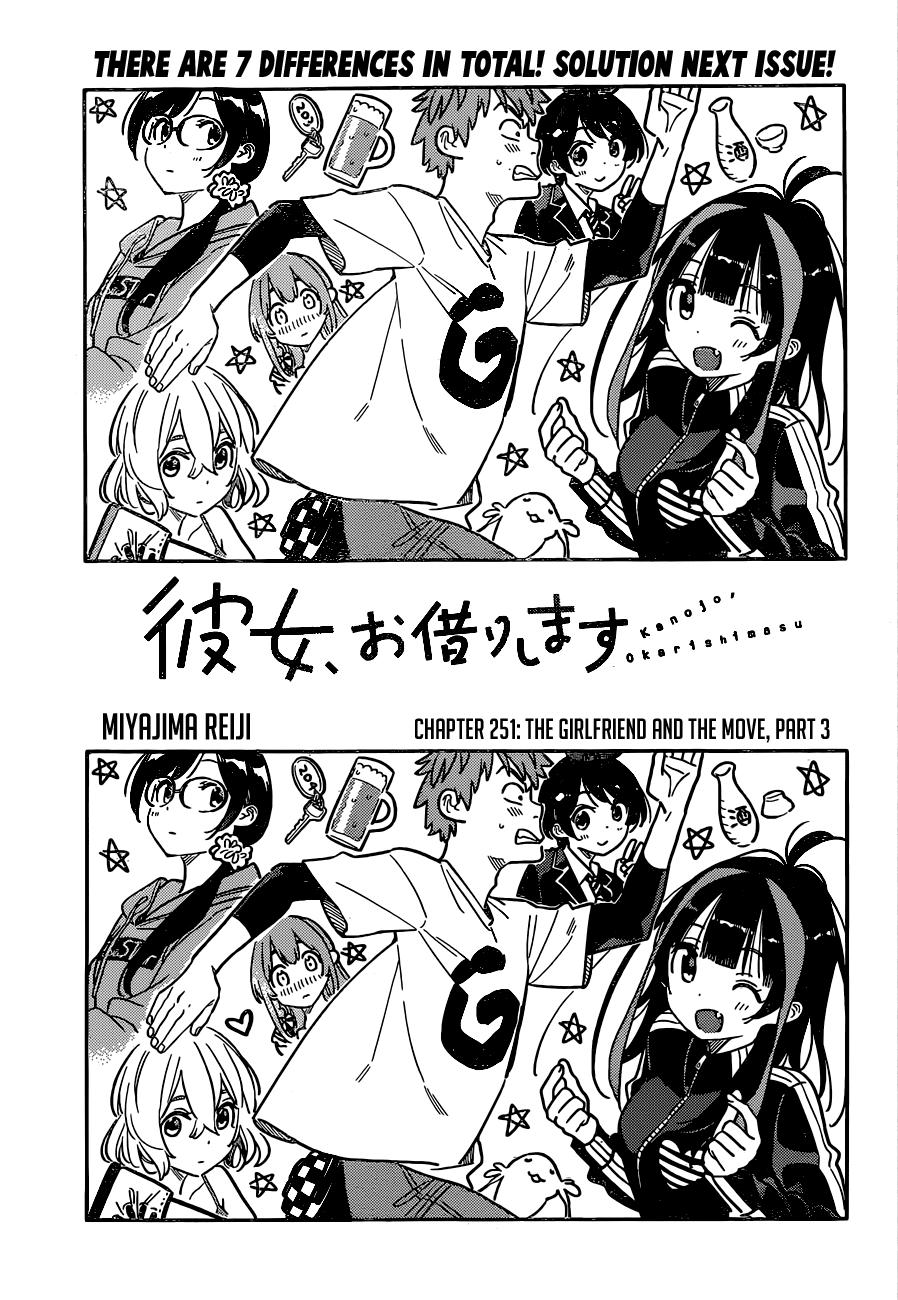 Rent-A-Girlfriend Chap 251 - Next Chap 252