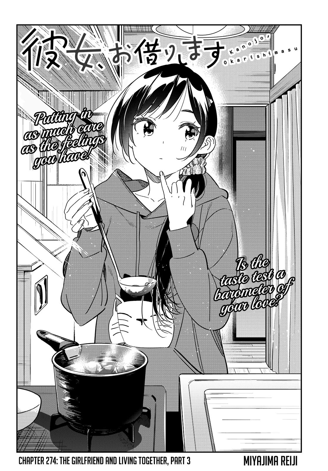 Rent-A-Girlfriend Chap 274 - Next Chap 275