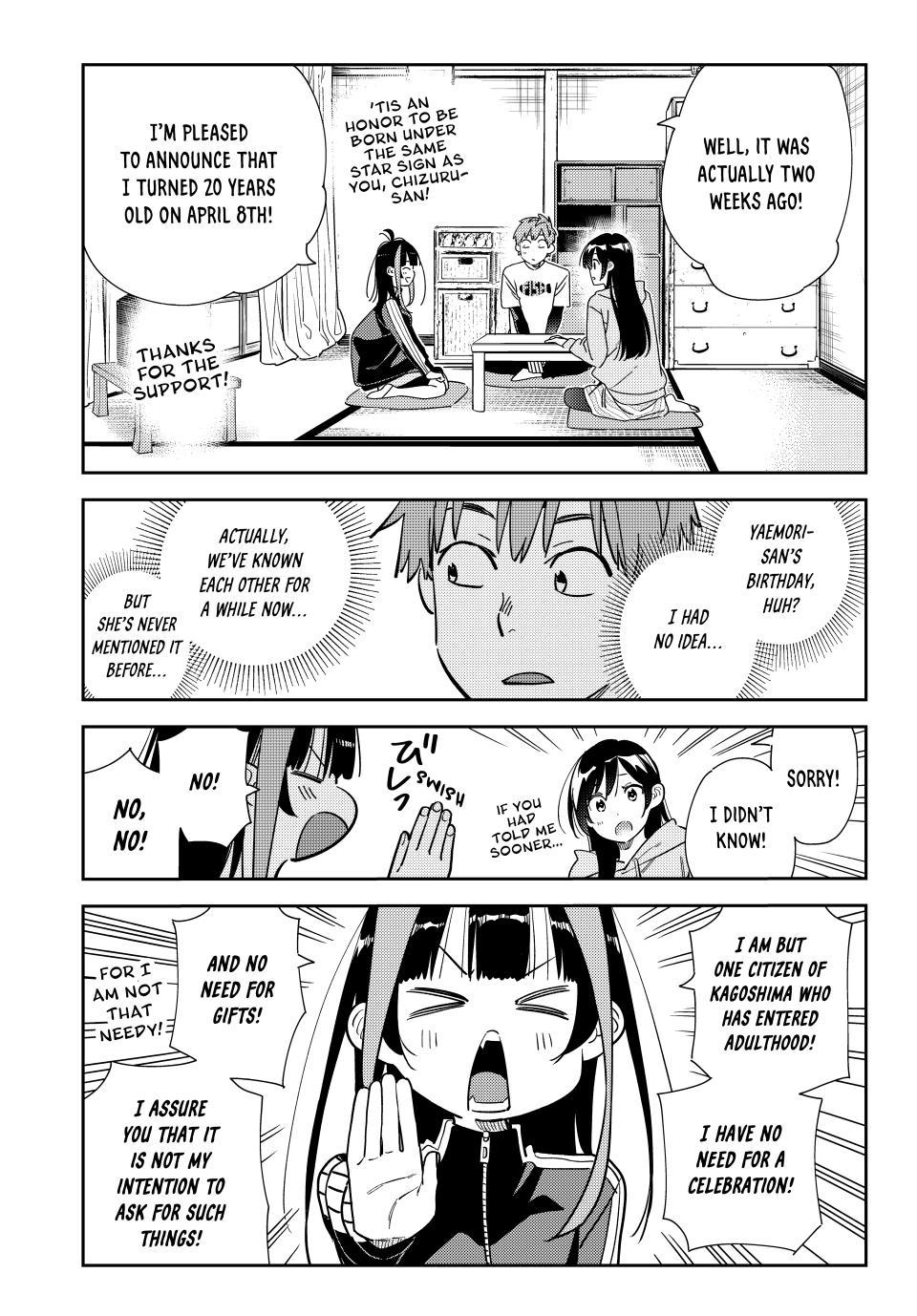 Rent-A-Girlfriend Chap 284 - Next Chap 285