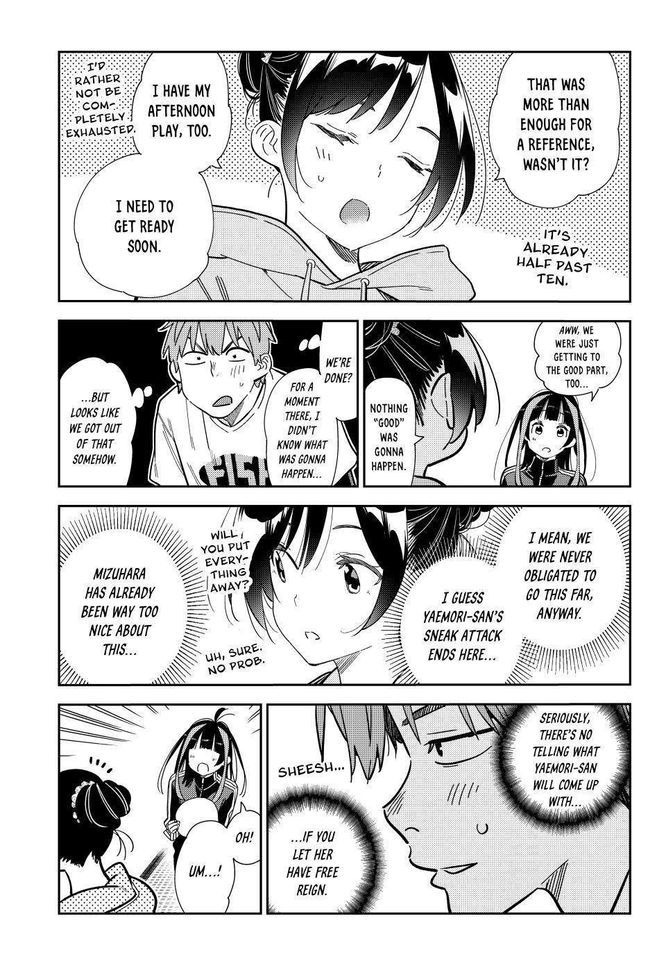 Rent-A-Girlfriend Chap 286 - Next Chap 287