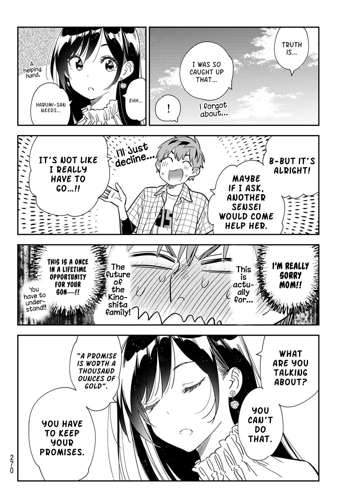 Rent-A-Girlfriend Chap 291 - Next Chap 292