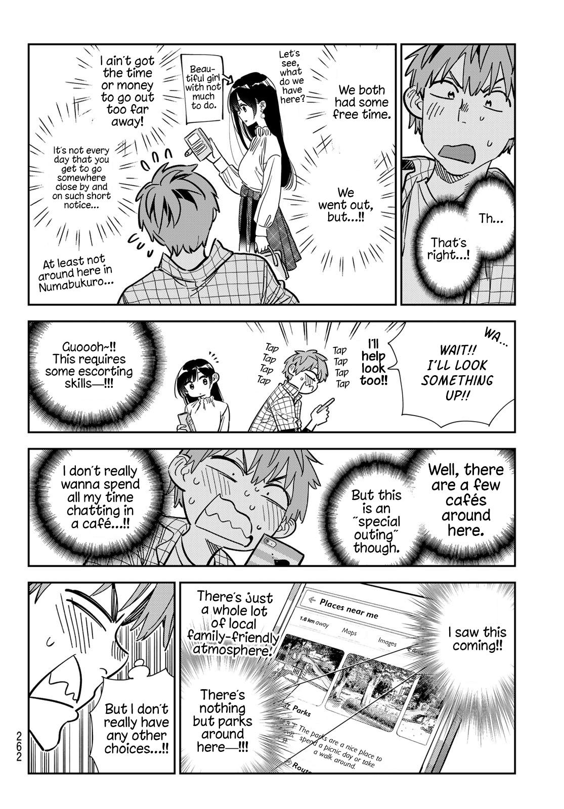 Rent-A-Girlfriend Chap 291 - Next Chap 292